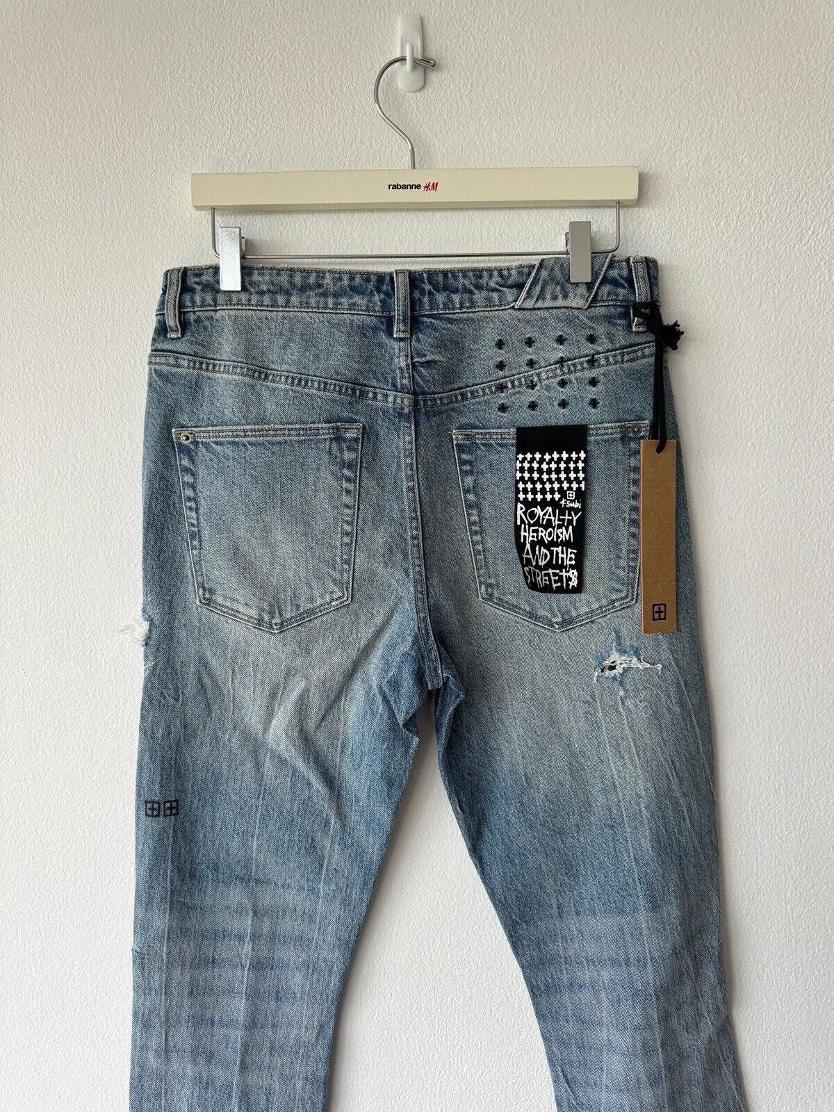 Ksubi Ksubi mens denim jean jeans chitch 32 blue big kat 1 Size US 32 / EU 48 - 6 Thumbnail