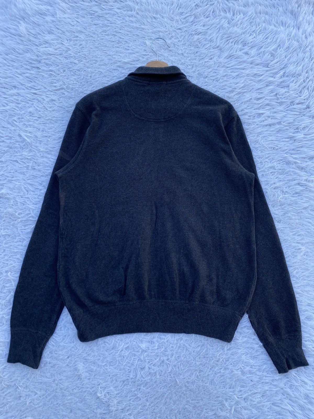 Burberry Rare Vintage Burberry London Zippered Front Pocket Sweater Size US S / EU 44-46 / 1 - 18 Thumbnail