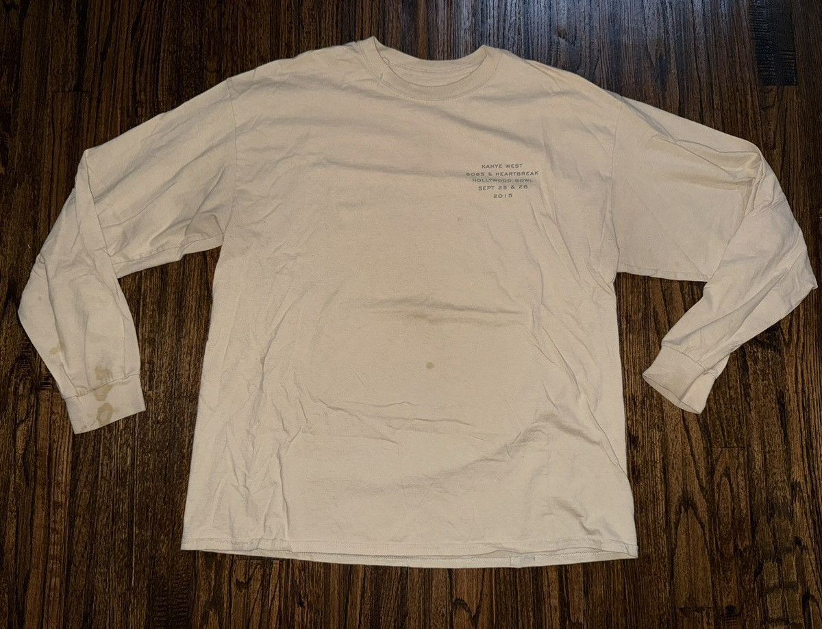 Kanye West Kanye West 808 & Heartbreak Beige Hollywood Bowl Tee Size XL Size US XL / EU 56 / 4 - 2 Thumbnail