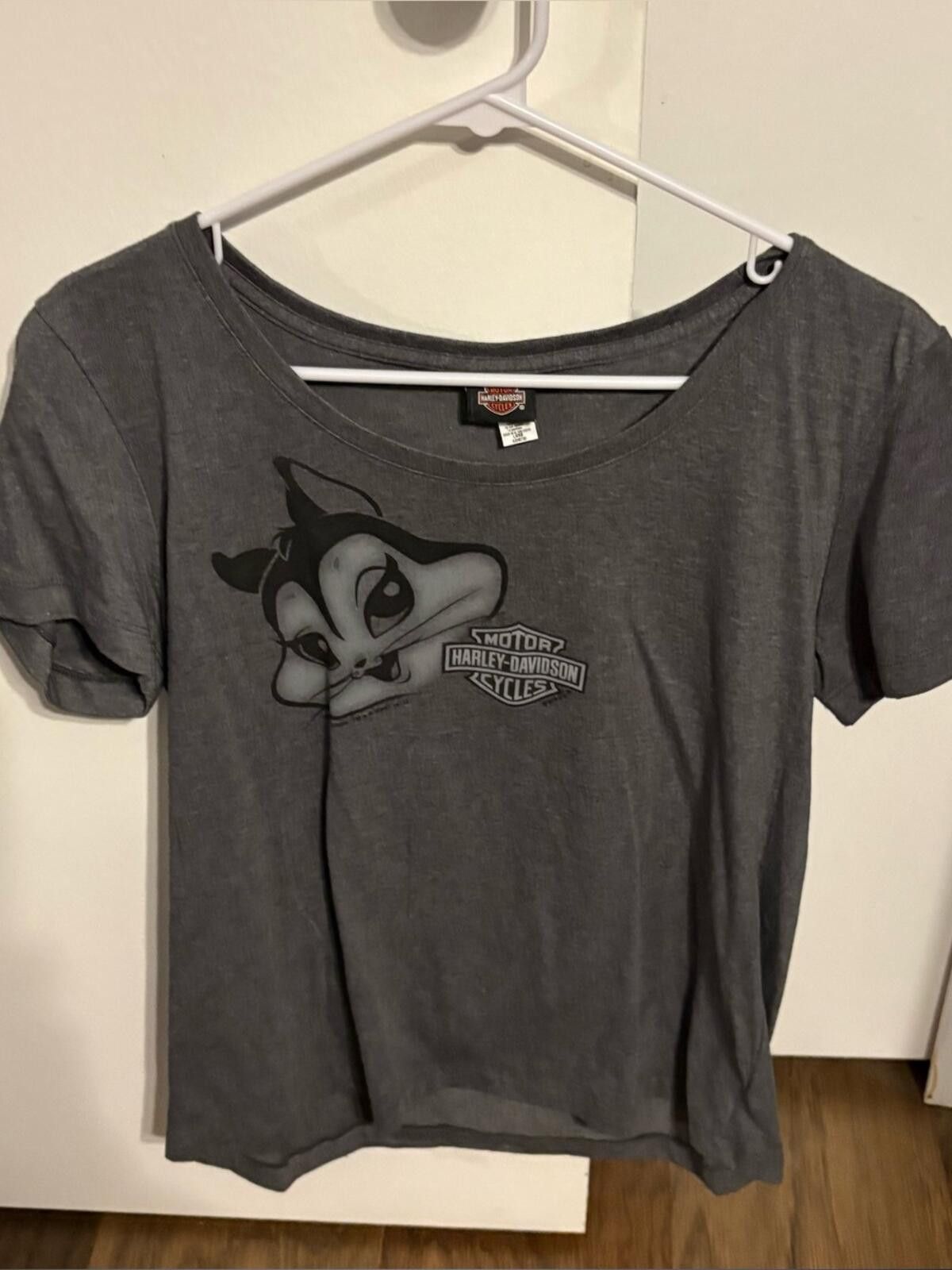 Harley Davidson Harley-Davidson Peoria AZ Charcoal Looney Tunes tee Size L / US 10 / IT 46 - 1 Thumbnail