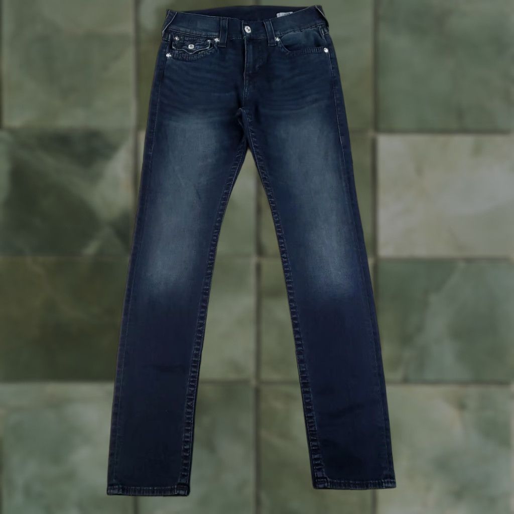 True Religion True Religion Jeans Mens 30x34 Blue Geno Relaxed Slim Stretch Denim Casual Size US 30 / EU 46 - 1 Thumbnail