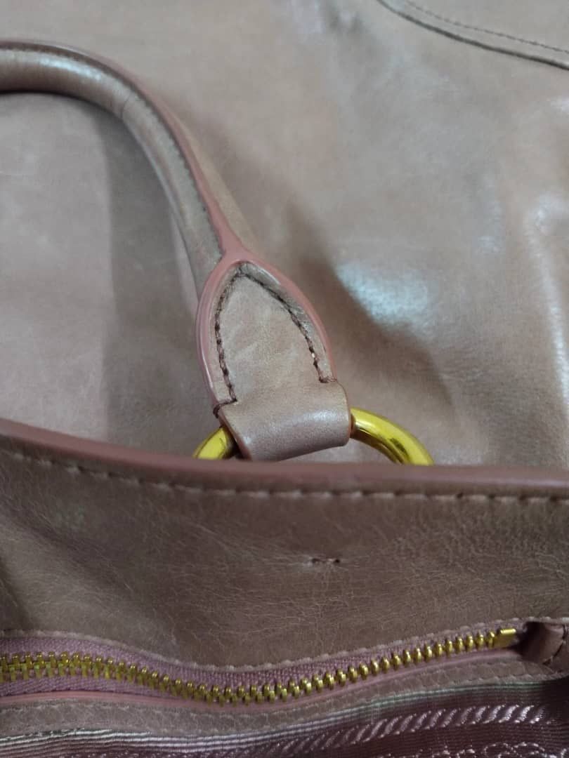 Prada Authentic Prada Leather Tote Shoulder Bag Size ONE SIZE - 19 Thumbnail