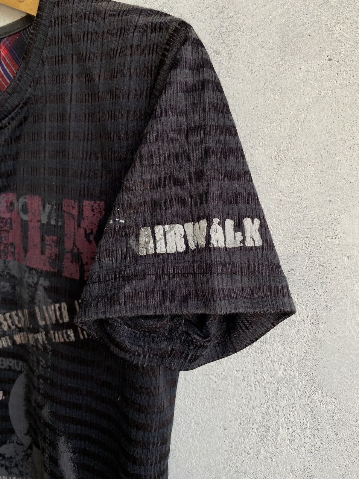 Japanese Brand Air walk poem double layer tshirt Size US S / EU 44-46 / 1 - 5 Thumbnail
