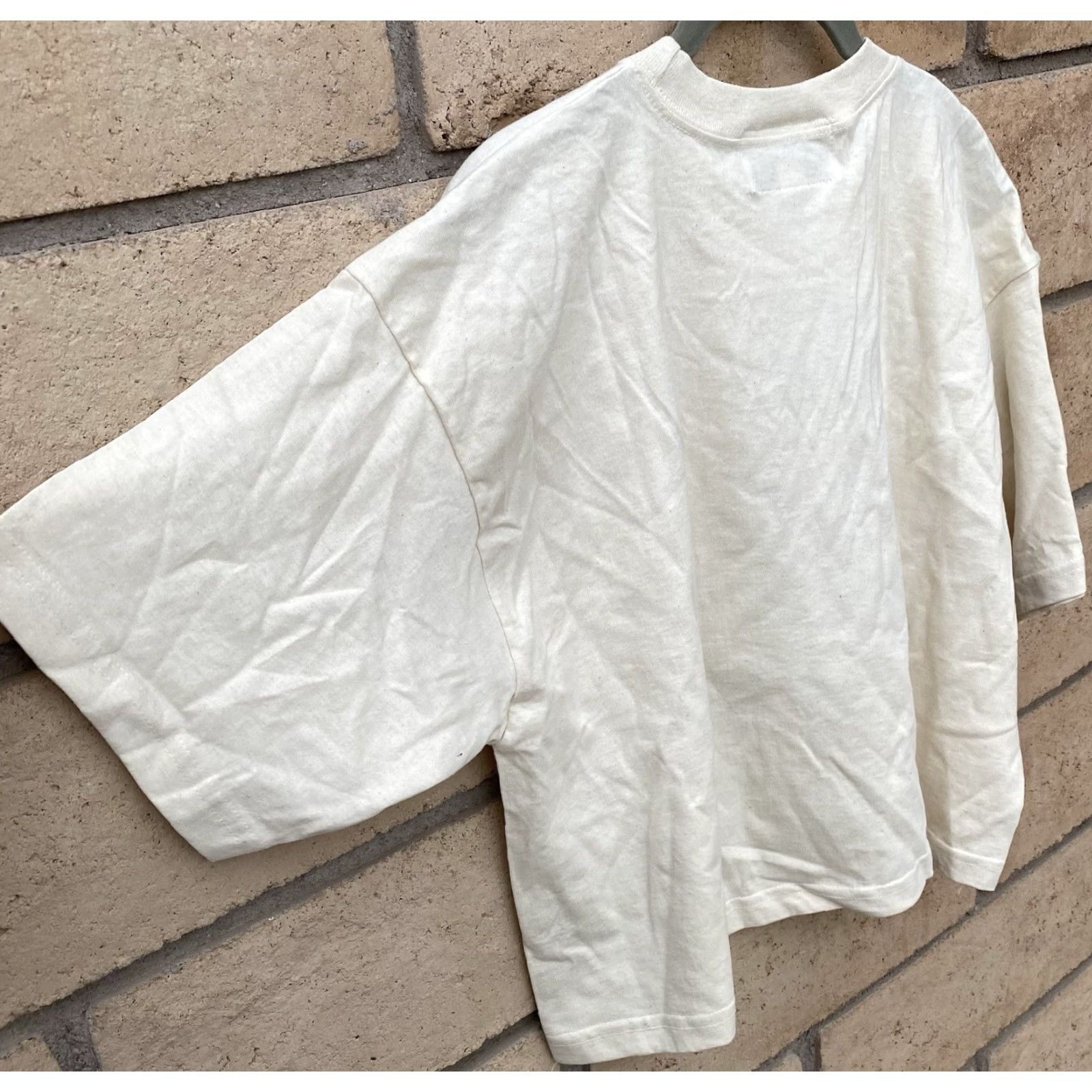 Vintage VINTAGE Bonjour Teddy Bear Friends Forever One Size Crop Top T Shirt Half Shirt Shirt One Size Ivory Graphic 1990s Mens Womens Girls Boys Size ONE SIZE - 6 Thumbnail