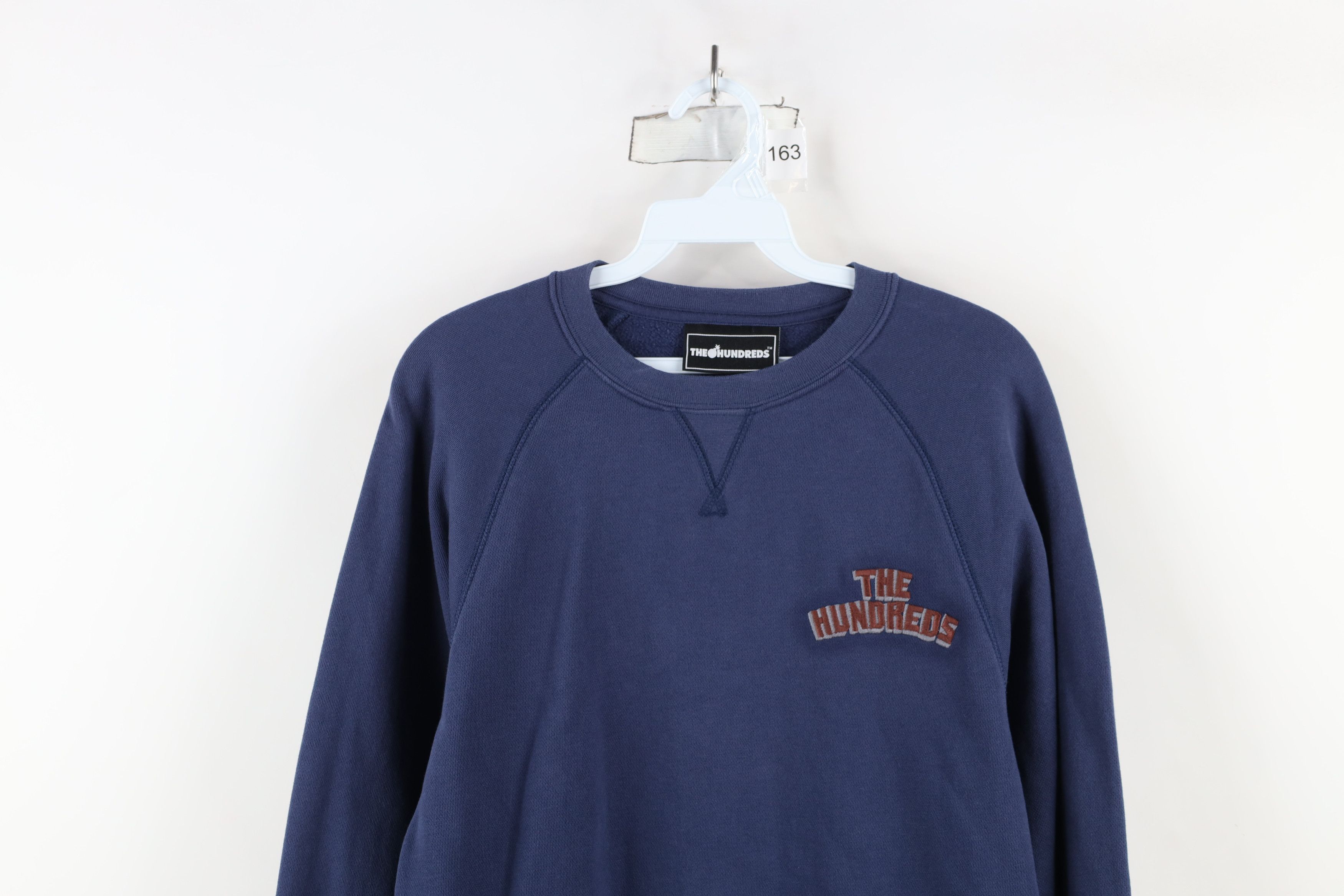The Hundreds × Vintage Vintage Y2K The Hundreds Spell Out Crewneck Sweatshirt Blue Size US S / EU 44-46 / 1 - 2 Thumbnail