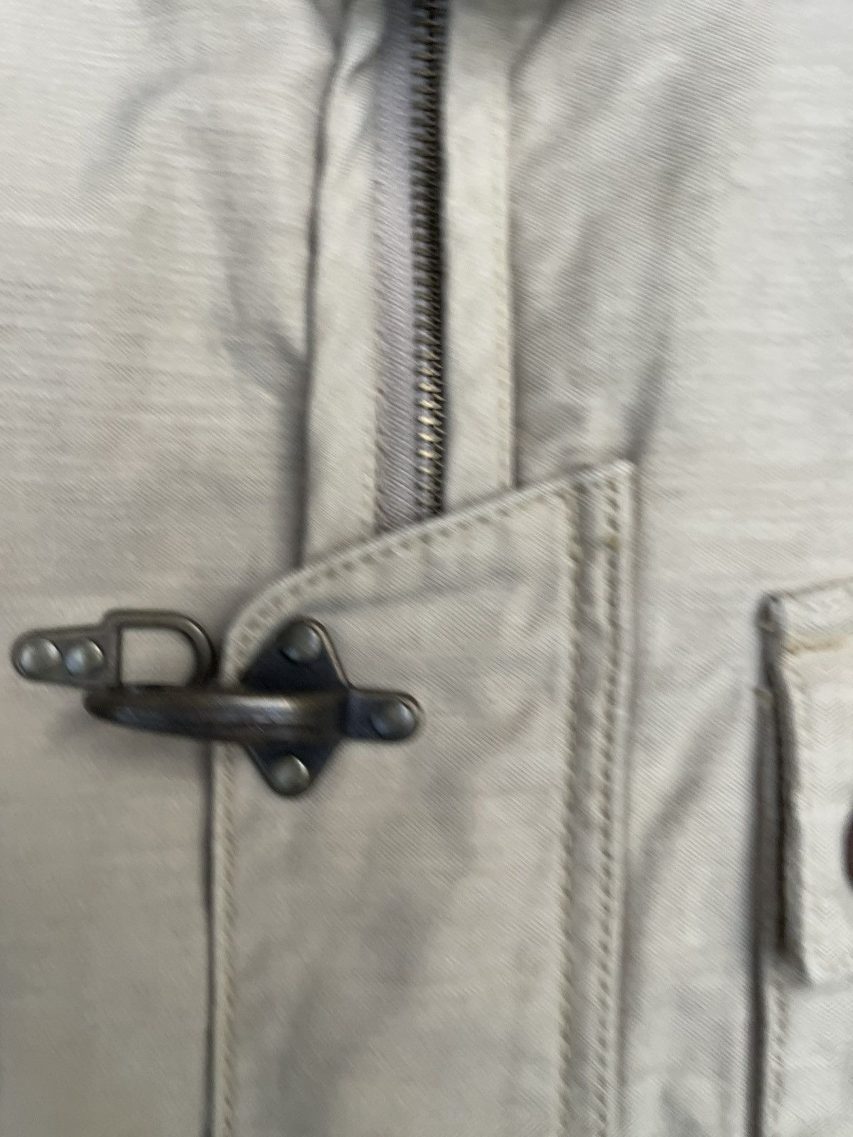 Japanese Brand × Other × Vintage Works Beige Metal Toggle Jacket - Japanese Workwear Style Size US S / EU 44-46 / 1 - 5 Thumbnail