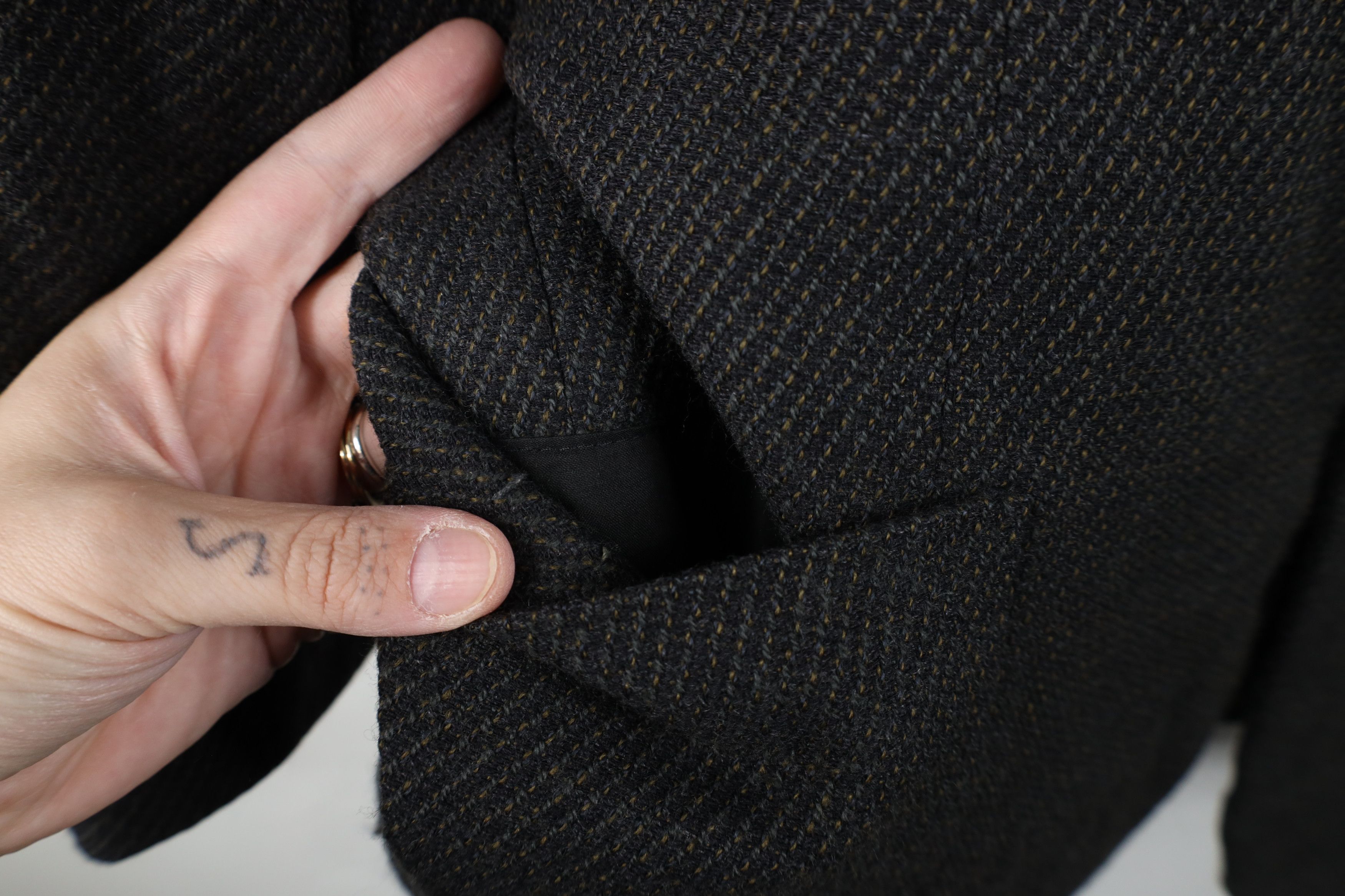 Hugo Boss Vintage 90s Hugo Boss Ribbed Blazer Suit Coat Jacket USA Size US XL / EU 56 / 4 - 7 Thumbnail