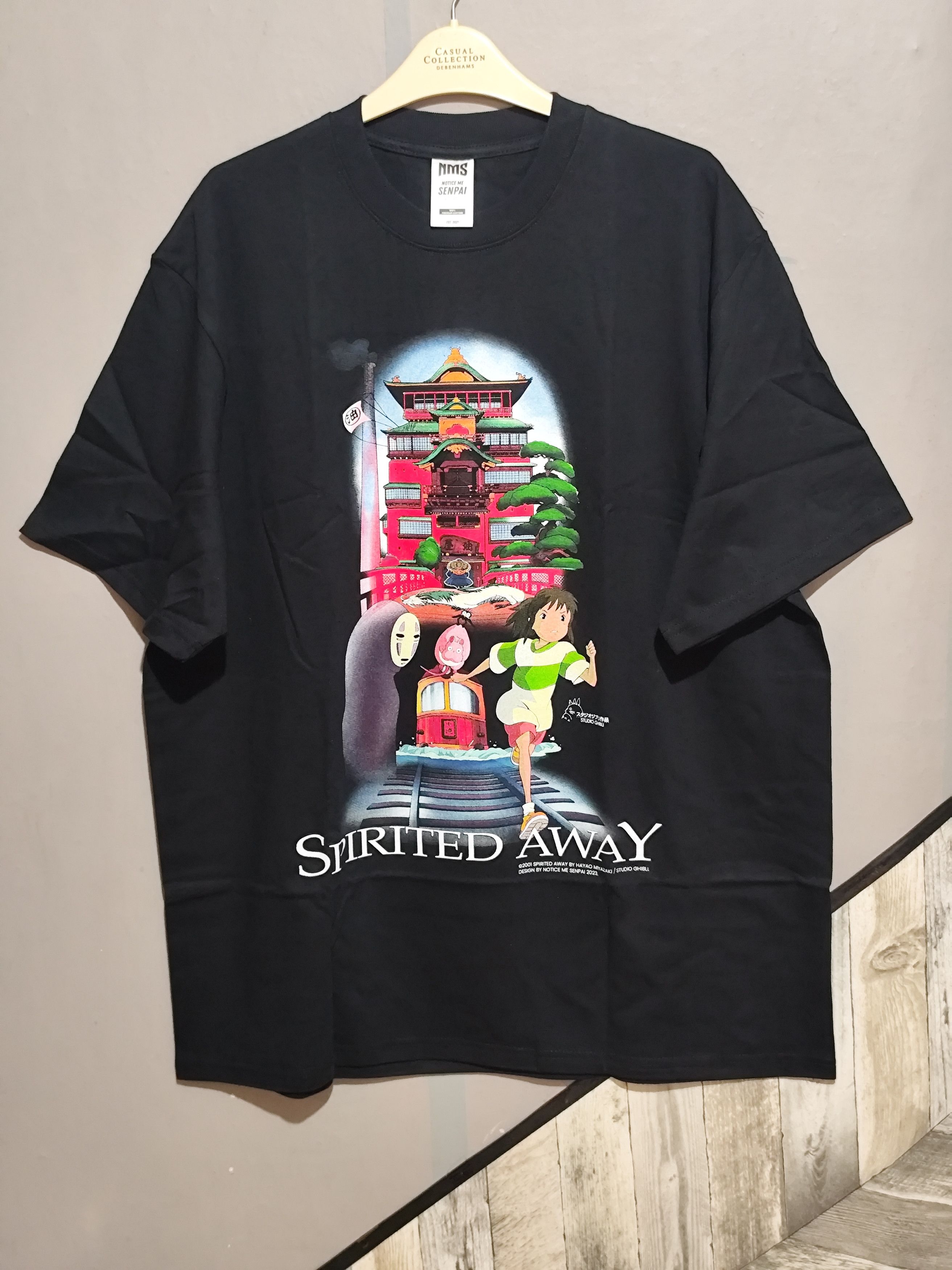 Japanese Brand 💥Studio Ghibli Films - Spirited Away Modern Tee Size US XL / EU 56 / 4 - 1 Thumbnail