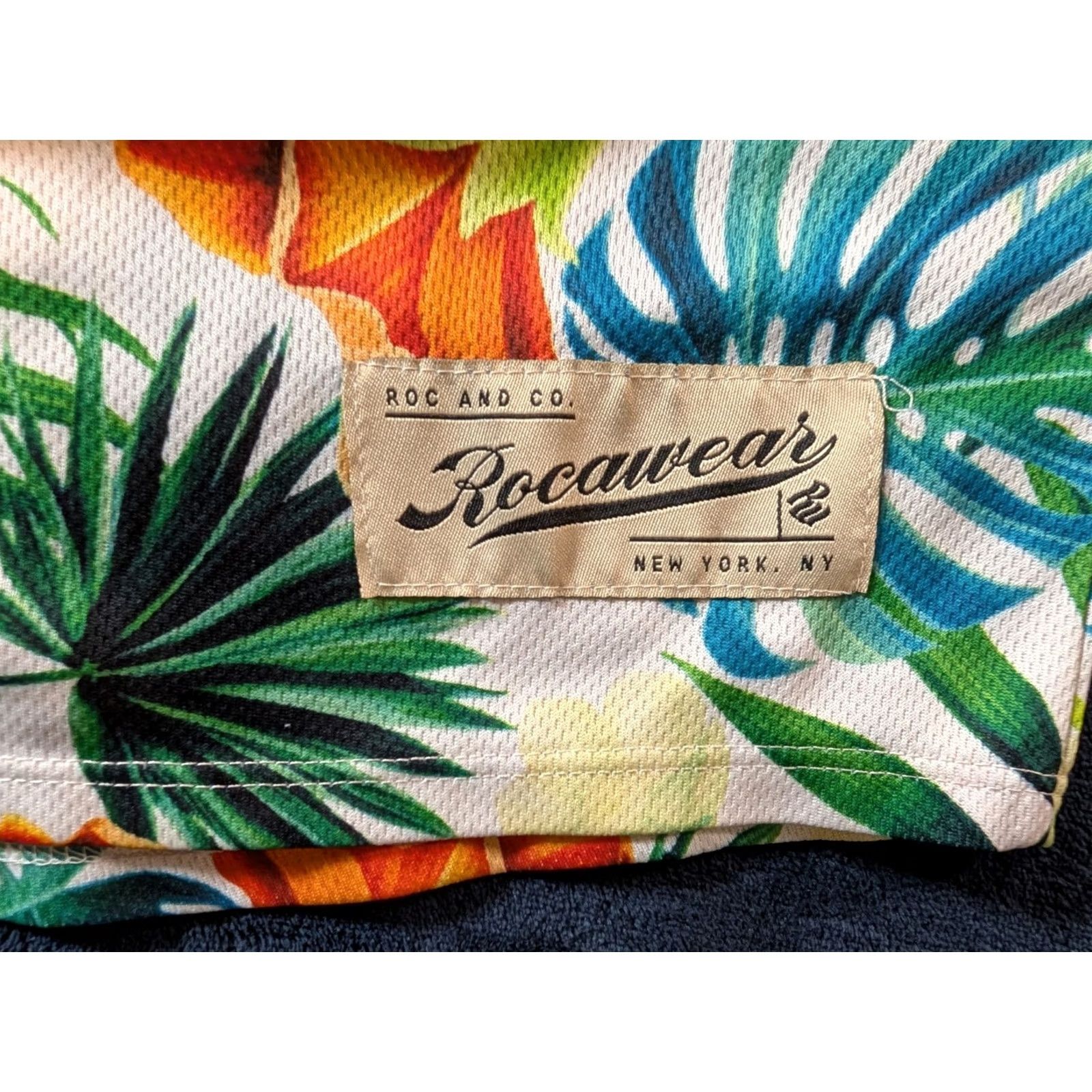 Rocawear Rocawear Tropical Baseball Jersey Hawaiian All Over Print Casual Beach Men's XL Size US XL / EU 56 / 4 - 5 Thumbnail