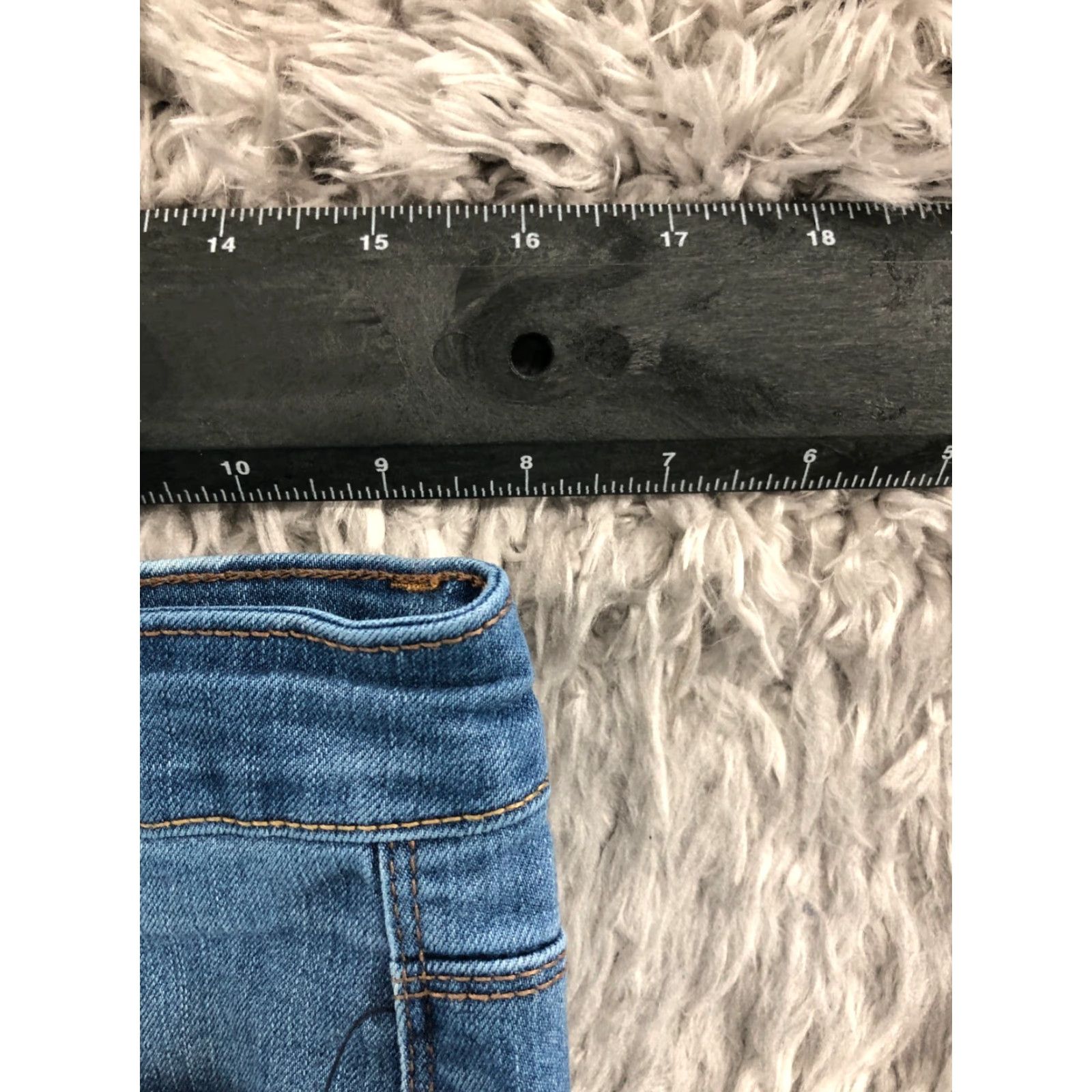 Vintage Relativity Jeans Slim Skinny Jeans Size 8 Womens Medium Wash Blue Regular Fit 5-Pocket Denim Cotton Belt Loops Zip Button Size 30" / US 8 / IT 44 - 2 Thumbnail