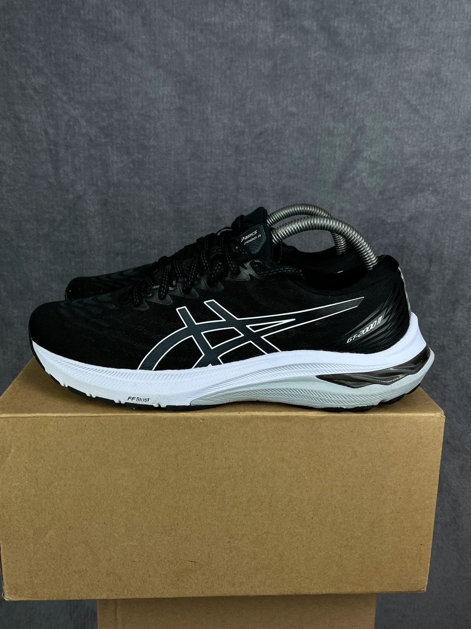 Asics Asics Gel-Nimbus 25 black running sneakers Size US 6 / EU 39 - 2 Thumbnail