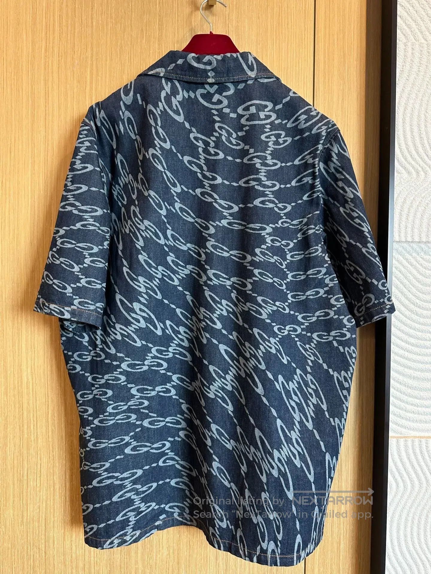 Gucci Gucci Limited Blue Denim Logo Jacket. Size US M / EU 48-50 / 2 - 2 Thumbnail