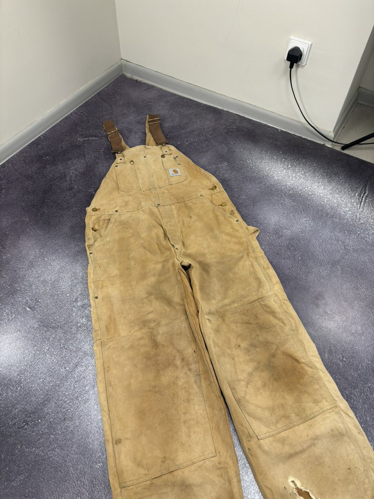 Carhartt Vintage Carhartt Double Knee Work USA Made 90s Hype Overall Size US 38 / EU 54 - 5 Thumbnail