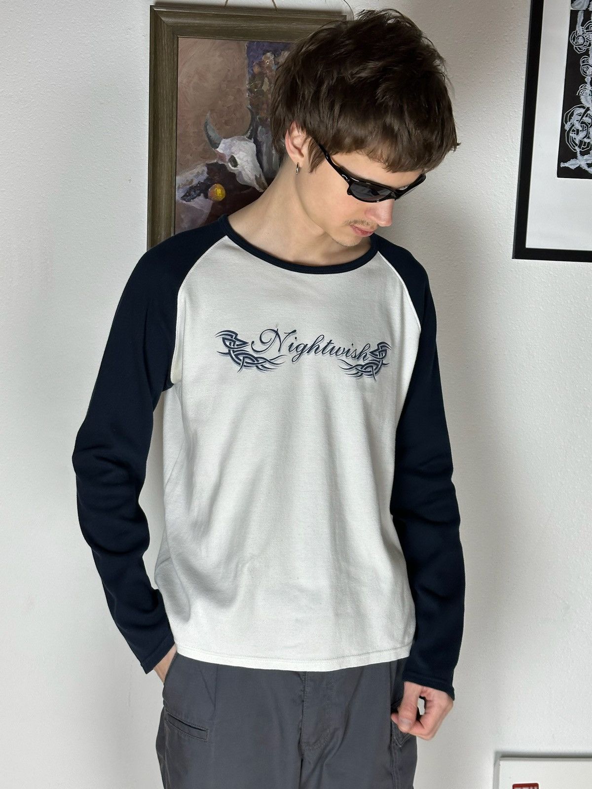 Band Tees Vintage Nightwish tribal Longsleeve Size US M / EU 48-50 / 2 - 14 Thumbnail