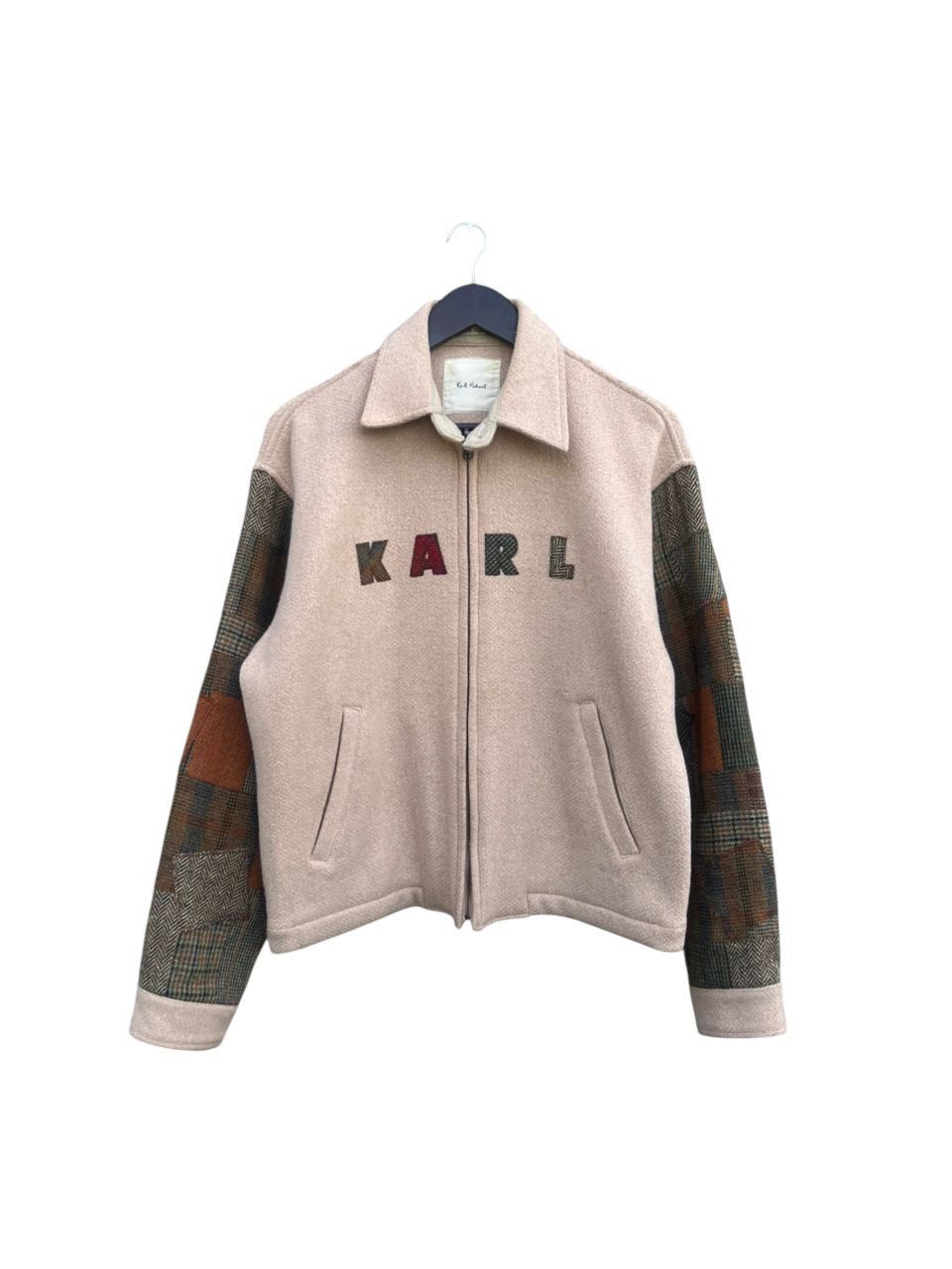 Karl Helmut Karl Helmut Wool Jacket Patchwork Sleeve Size US L / EU 52-54 / 3 - 1 Thumbnail