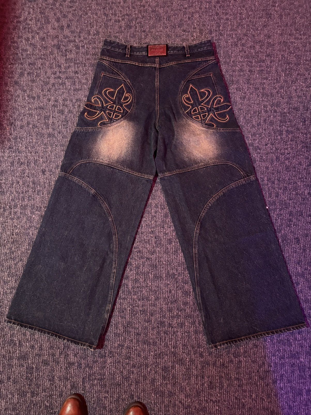 Other Deviant By loho 17oz Sand Brushed Jeanz L (34’) Size US 34 / EU 50 - 2 Thumbnail
