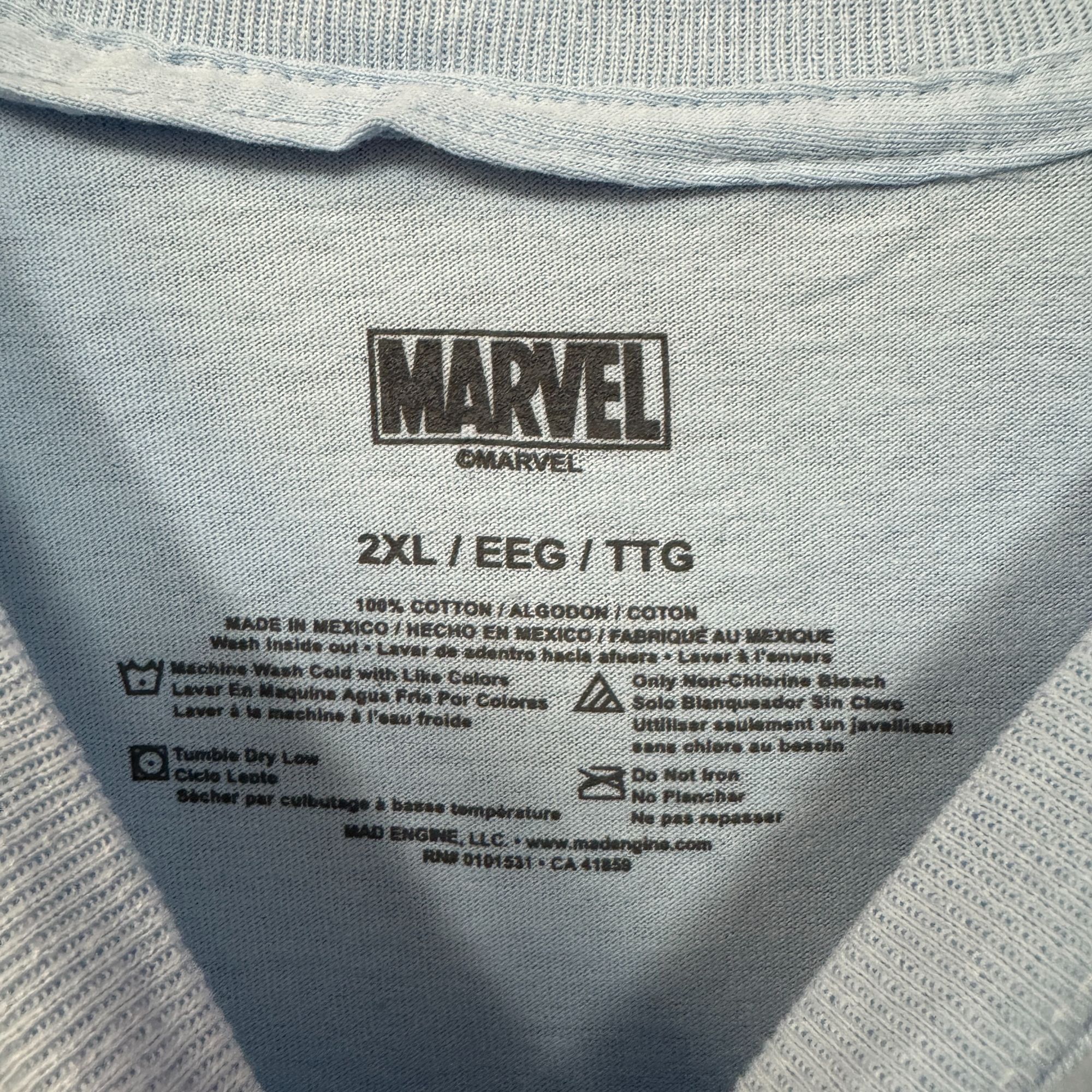 Marvel Comics Captain America War Torn Shield Marvel T-shirt Size 2XL Size US XXL / EU 58 / 5 - 4 Thumbnail