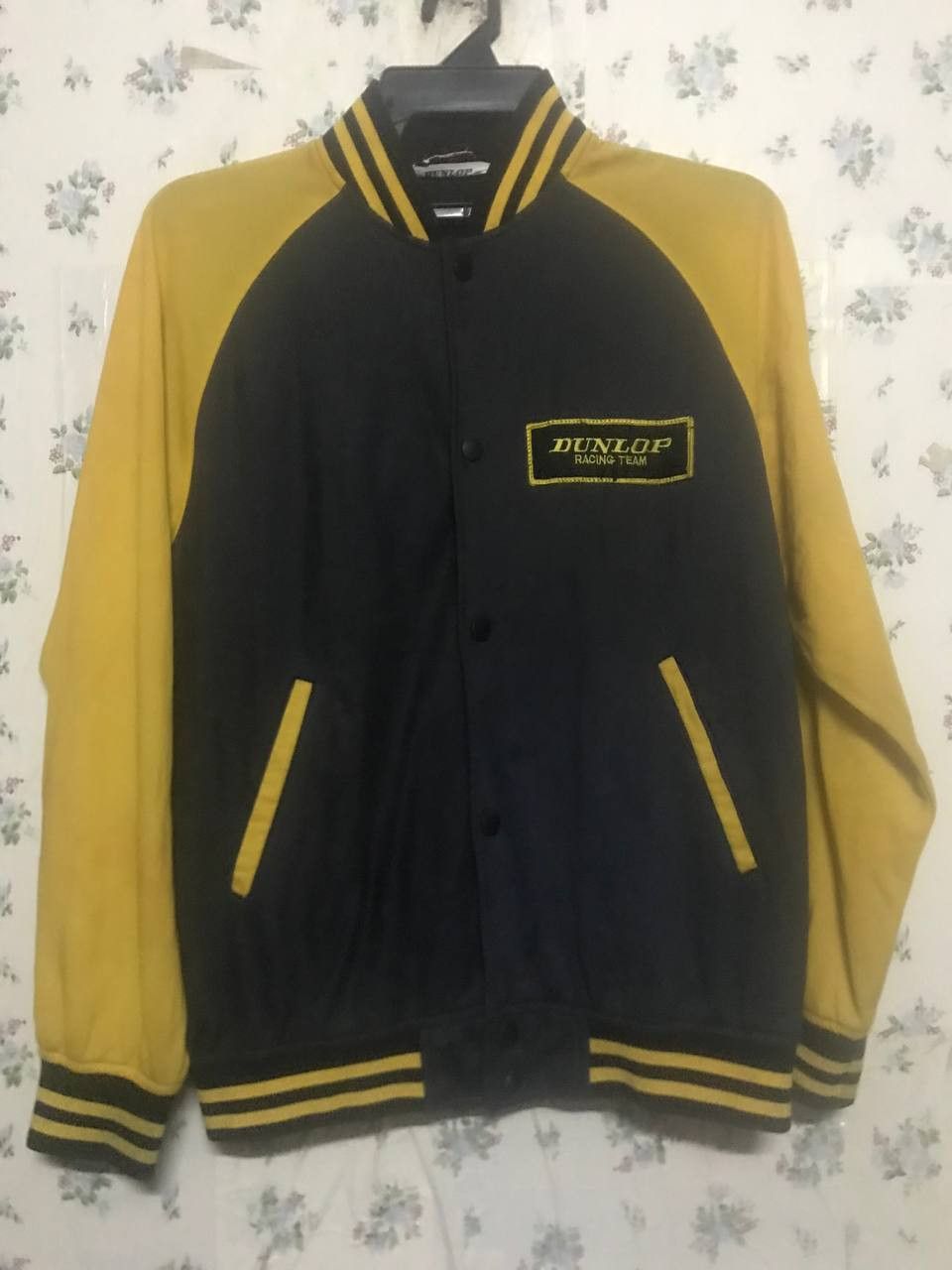 Japanese Brand Vintage 80s Dunlop Racing Team Distressed Jacket Motogp wsbk Size US S / EU 44-46 / 1 - 1 Thumbnail