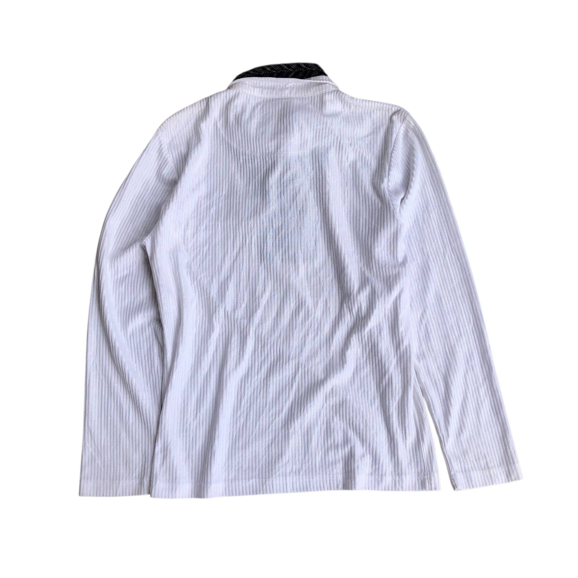 If Six Was Nine 2000s Double Layer Collar Zipper Amorte Vkei Style Size US L / EU 52-54 / 3 - 2 Thumbnail