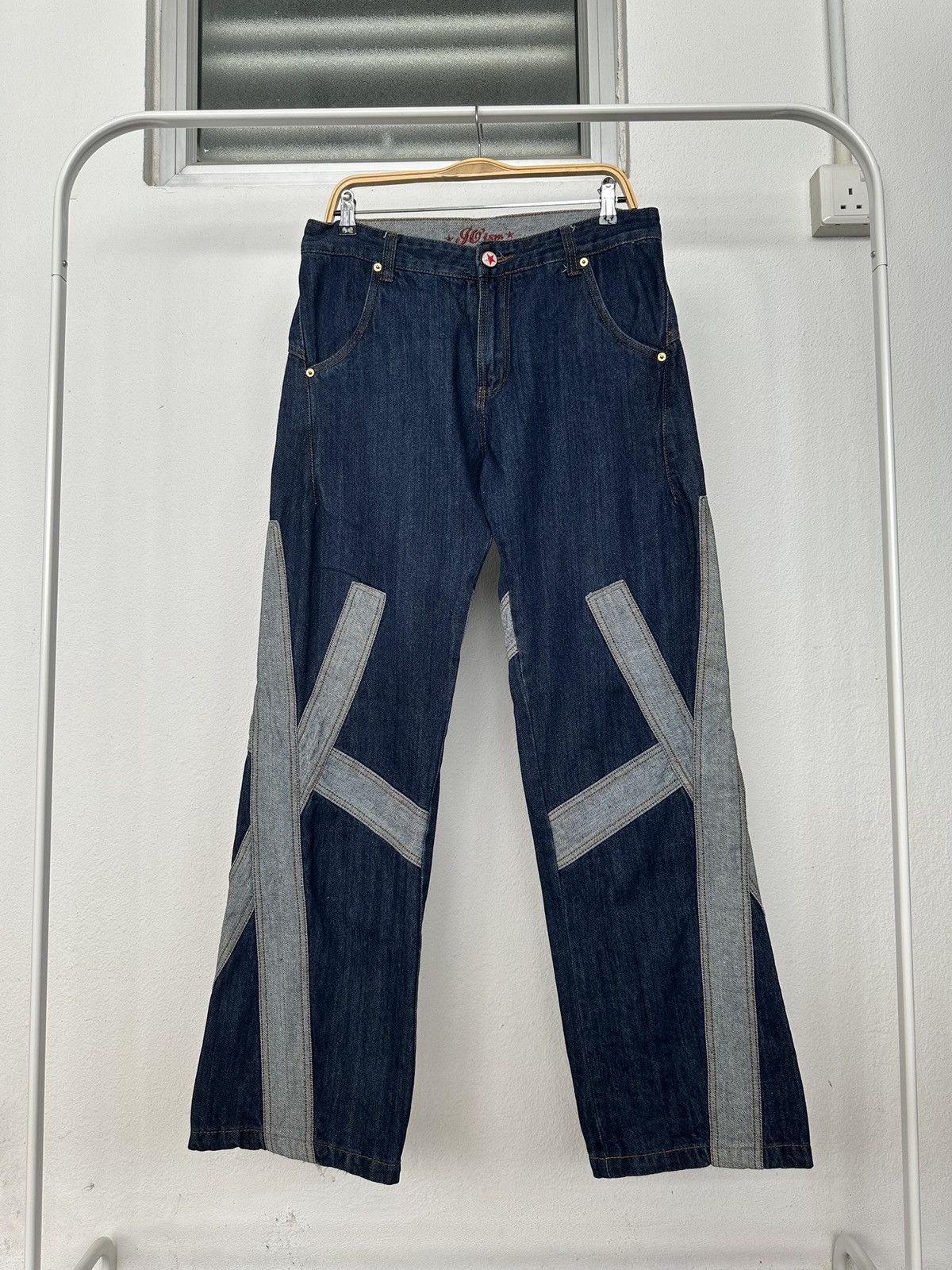 If Six Was Nine 2000's Go Ism hybrid raver jean Size US 34 / EU 50 - 10 Thumbnail