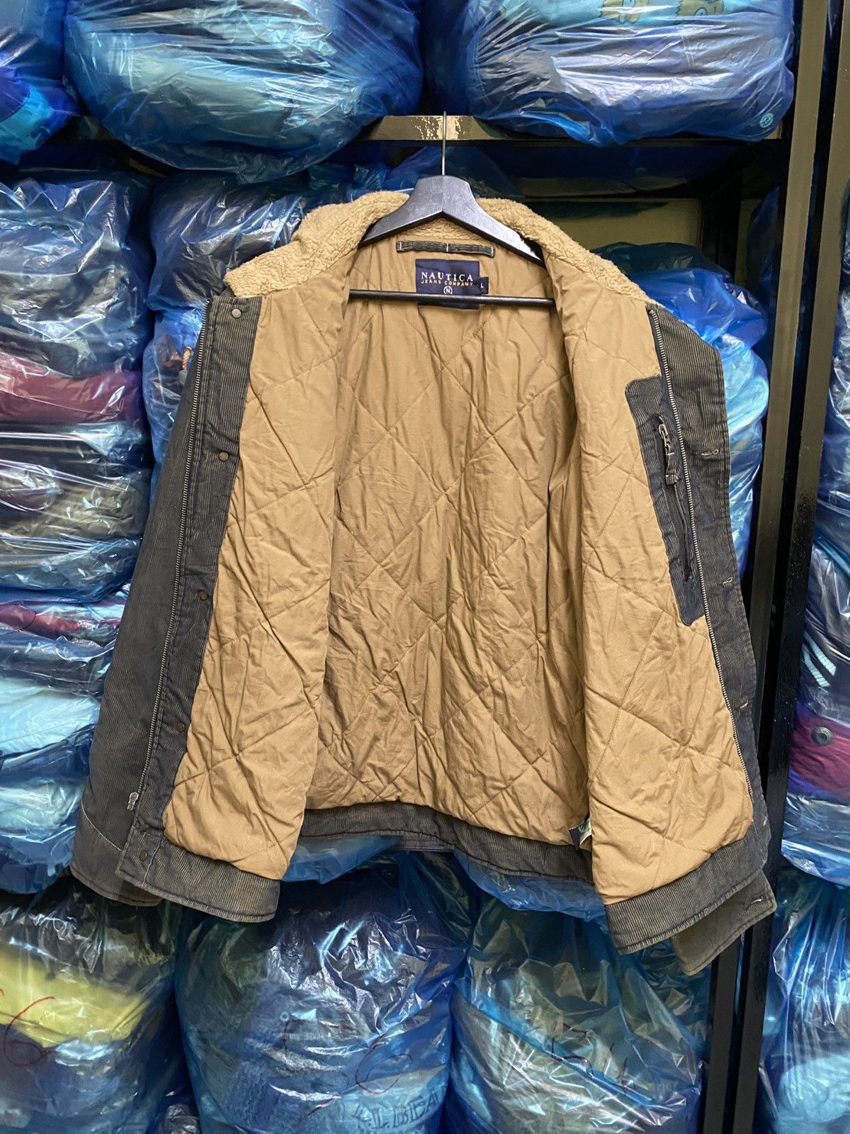 Nautica VINTAGE Y2K NAUTICA CORDUROY JACKET Size US L / EU 52-54 / 3 - 15 Thumbnail