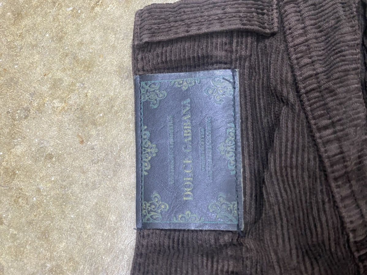 Dolce & Gabbana × Vintage Vintage Dolce & Gabbana corduroy pants Size US 32 / EU 48 - 7 Thumbnail