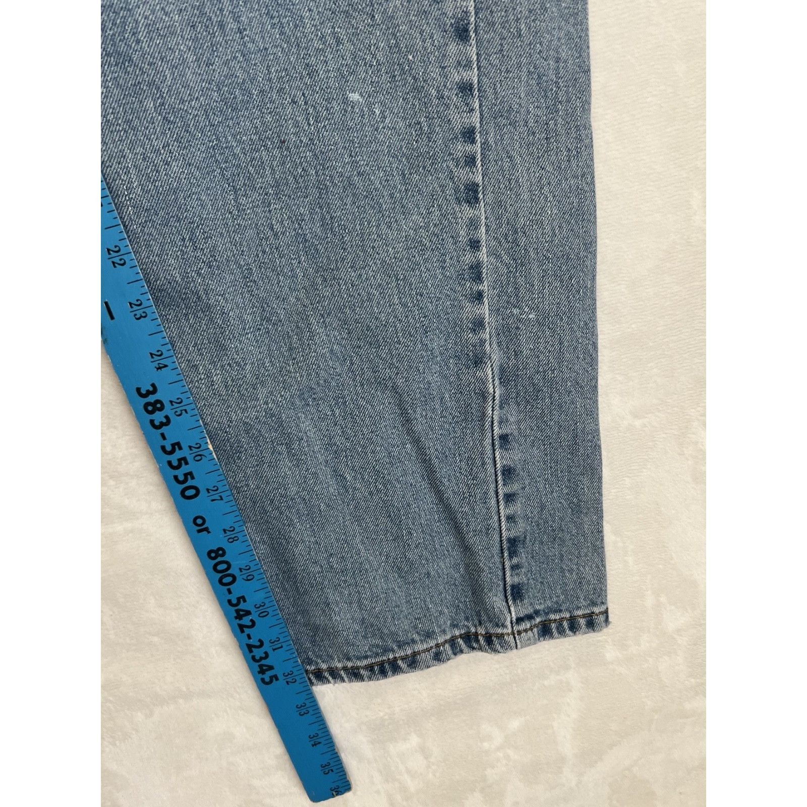 Levi's Vintage Levi's 505 Ble Denim Jeans Size 36x32 Paint Stain Gr Size US 36 / EU 52 - 5 Thumbnail