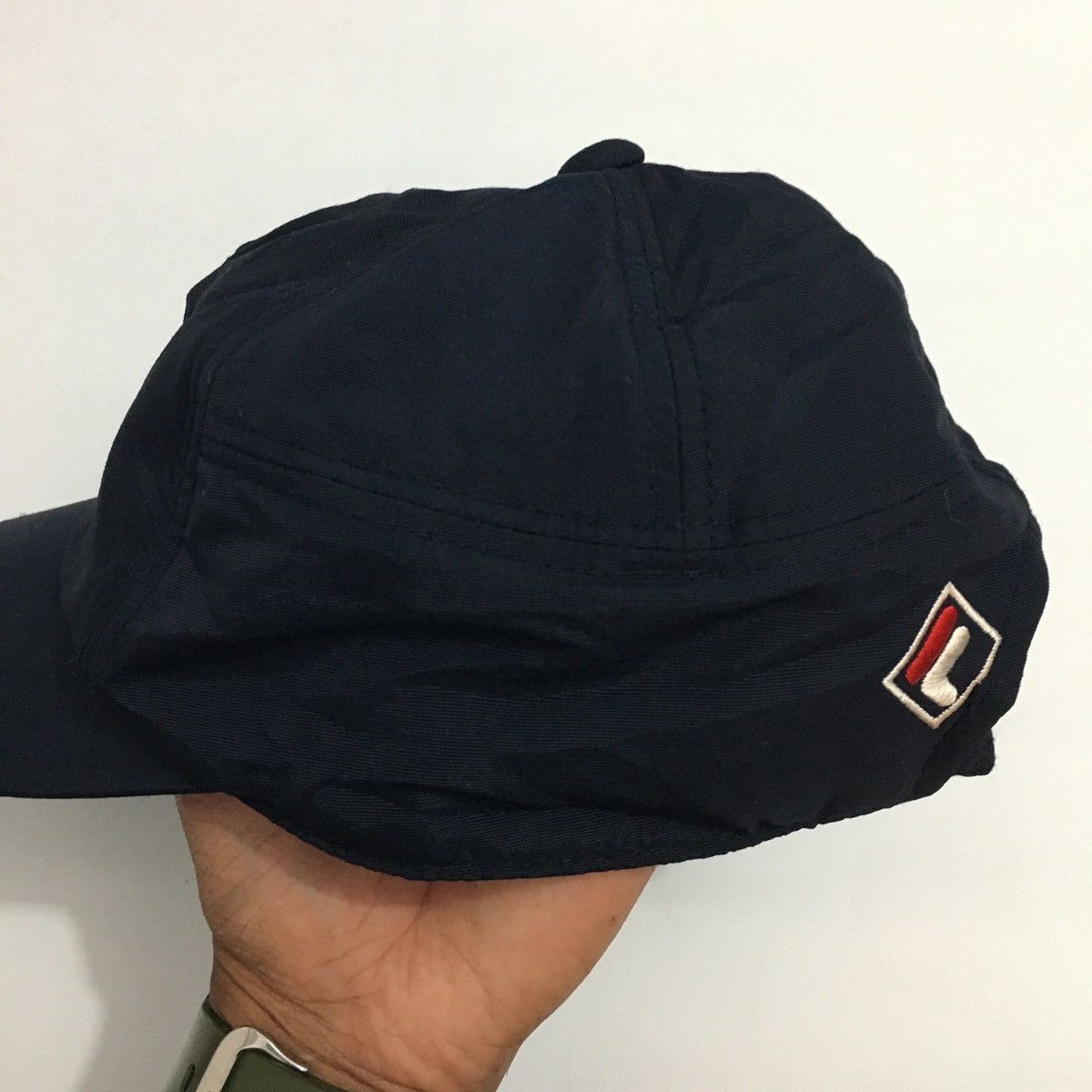 Fila Vintage Fila Six Panel Navy Size ONE SIZE - 8 Thumbnail