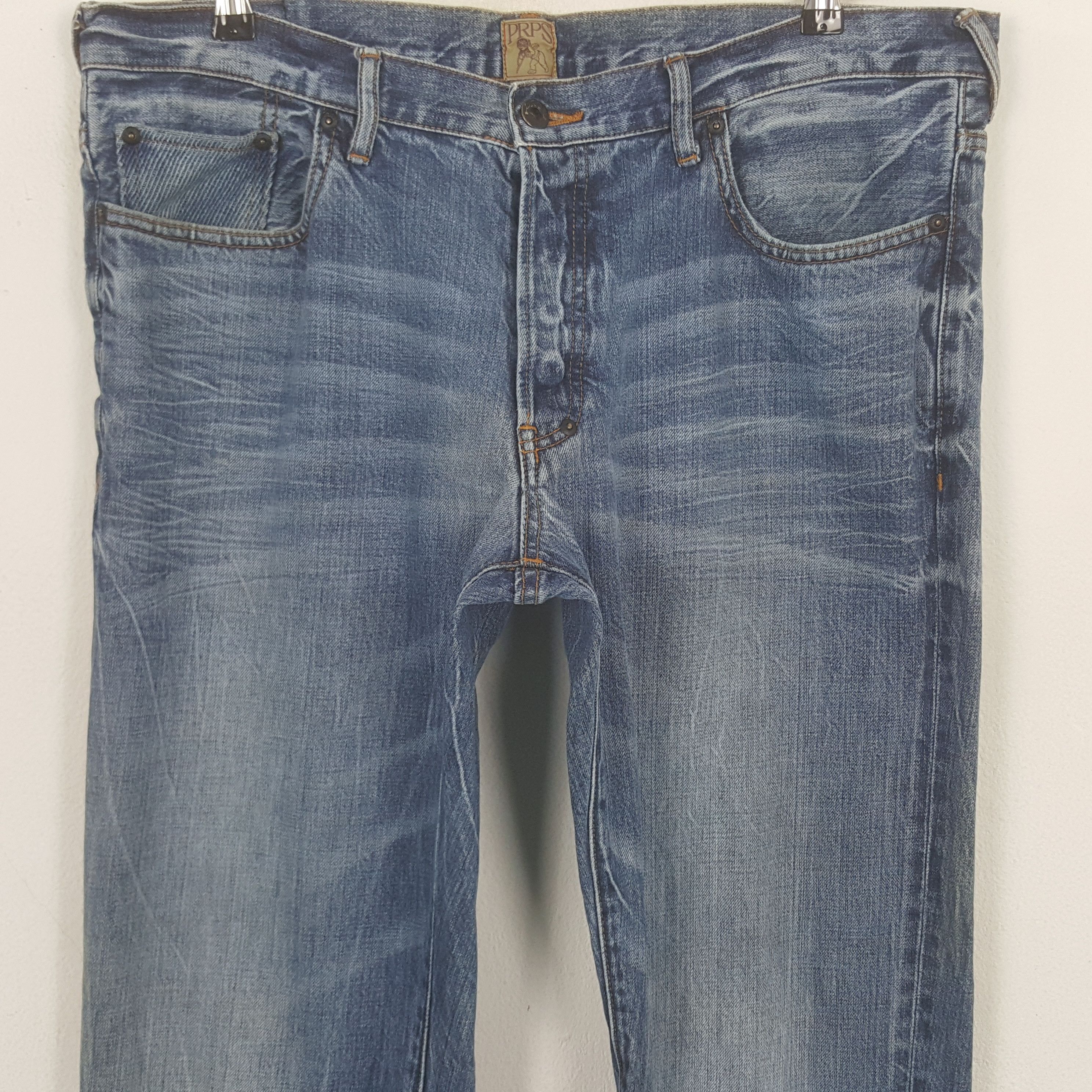 Prps Vintage PRPS Japanese Brand Denim Jeans C297N13 Size US 36 / EU 52 - 2 Thumbnail
