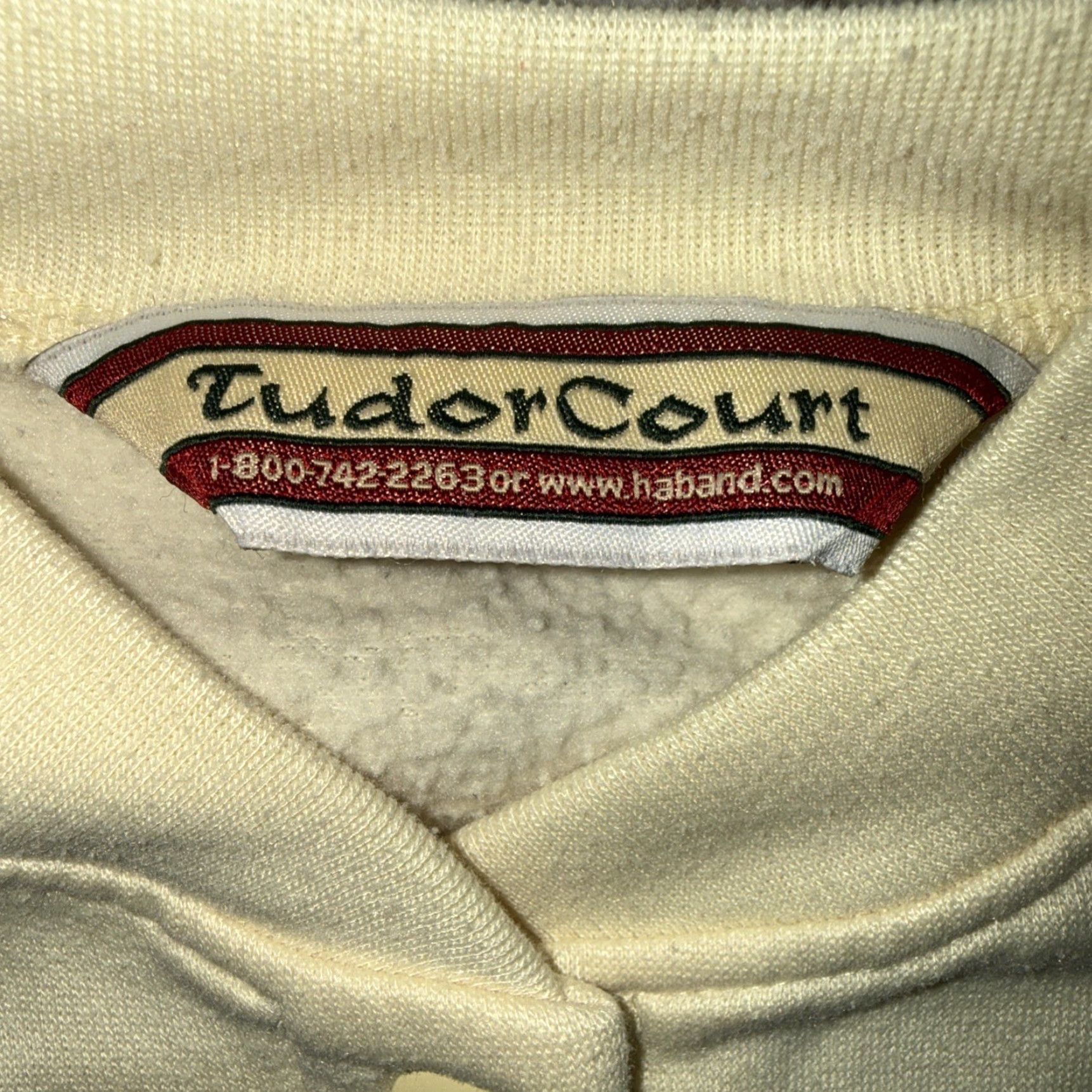 Tudor VINTAGE Tudor Court Ladies Women’s Sweatshirt Jacket 90s Yellow M Size M / US 6-8 / IT 42-44 - 3 Thumbnail