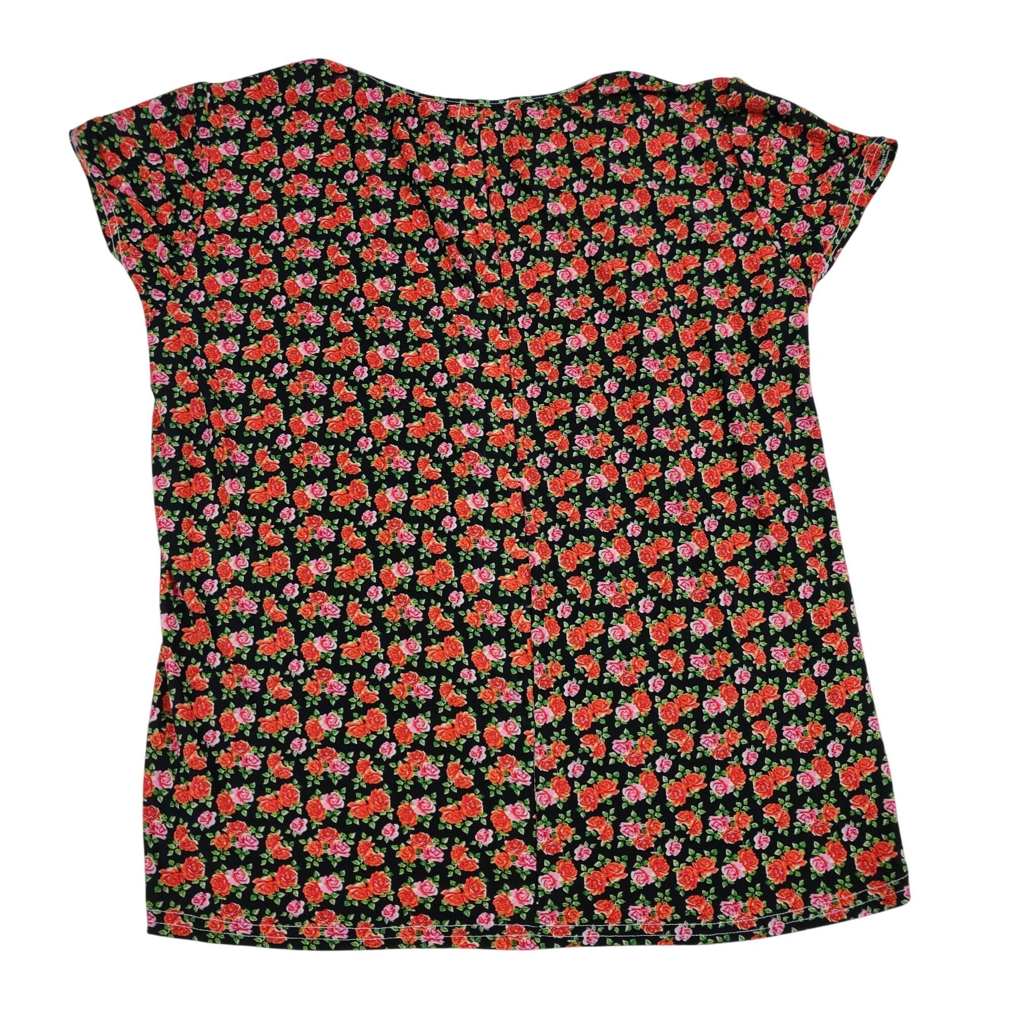 Other TNO Floral Roses Top Plus 2X Hi Low Multi Feminine Romantic Size XXL / US 16-18 / IT 52-54 - 5 Thumbnail