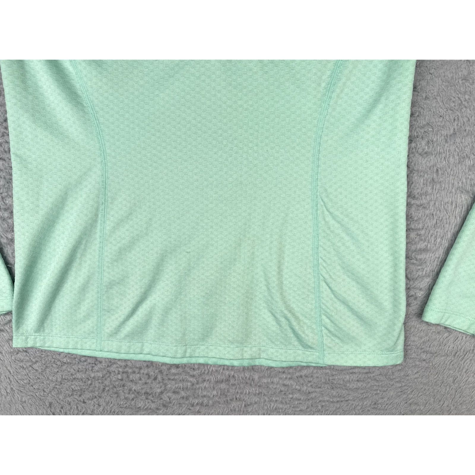 The North Face The North Face Sweatshirt Women M Blue 1/4 Zip Long Sleeve Polyester Blend Logo Pullover Size M / US 6-8 / IT 42-44 - 5 Thumbnail