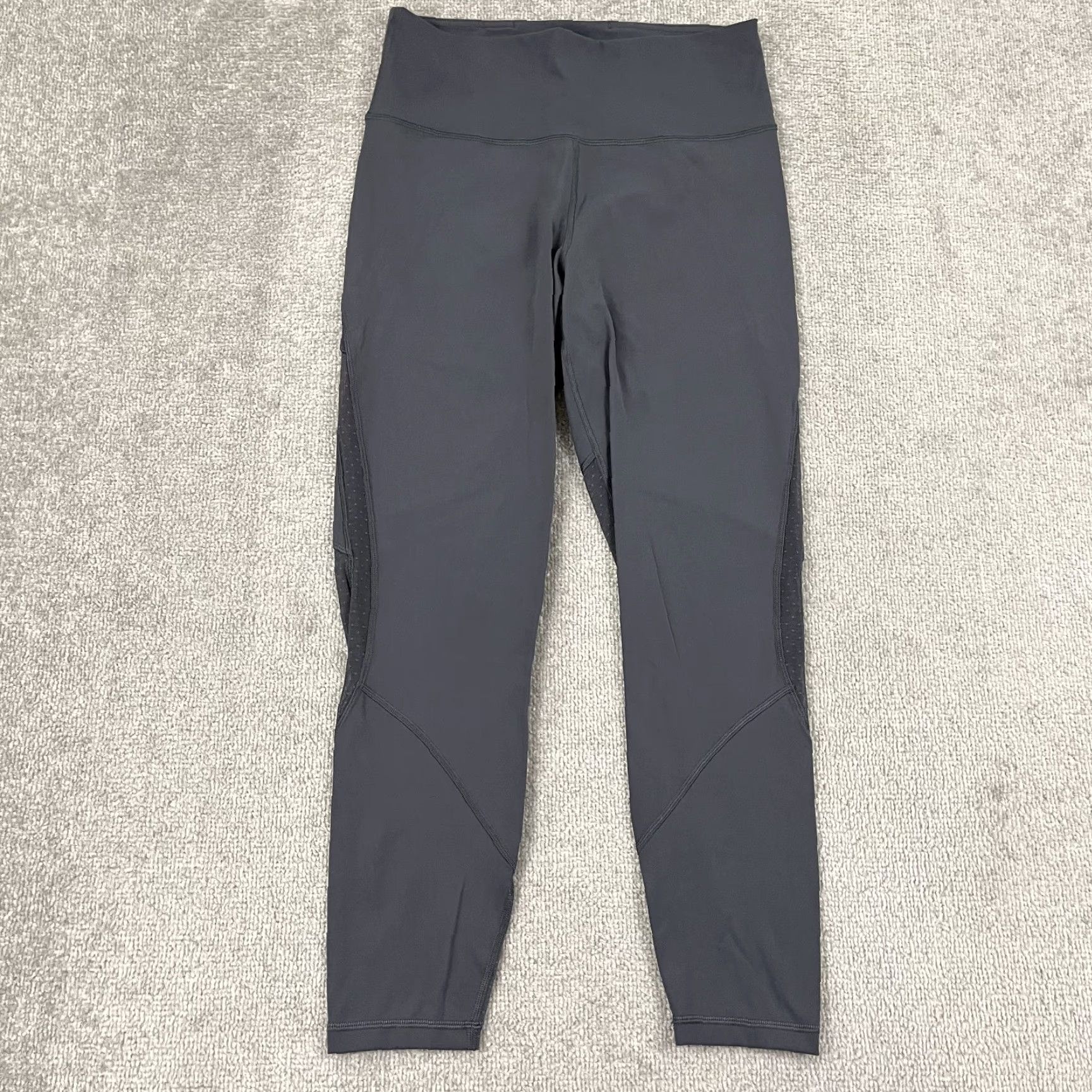 Lululemon Lululemon Revitalize Tight Womens Sz 10 x 25" Gray Active Fitness Yoga W5AI6S Size ONE SIZE - 4 Thumbnail