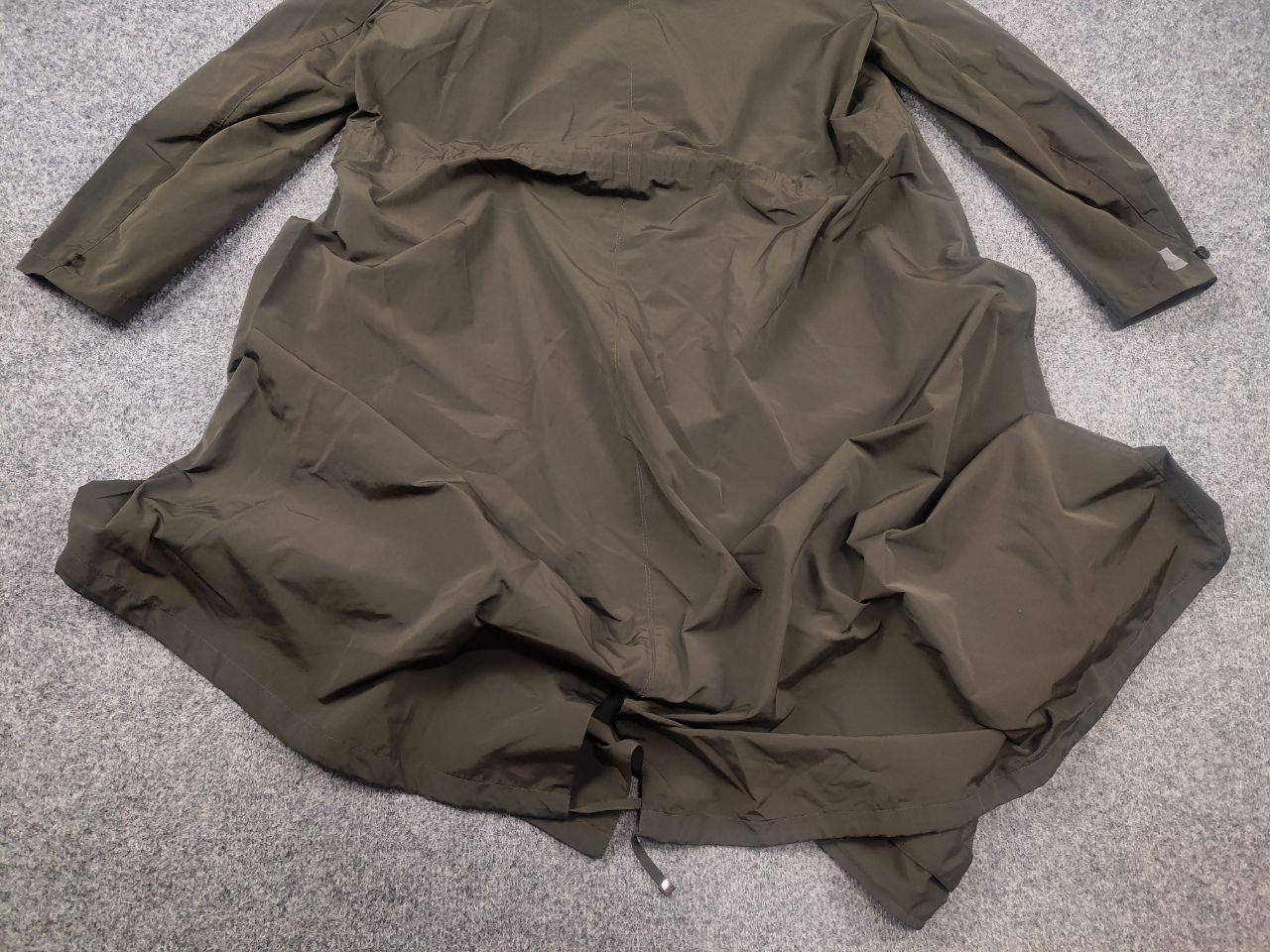 Max Mara 'S Max Mara Italy Design long khaki raincoat hooded Jacket Size M / US 6-8 / IT 42-44 - 10 Thumbnail