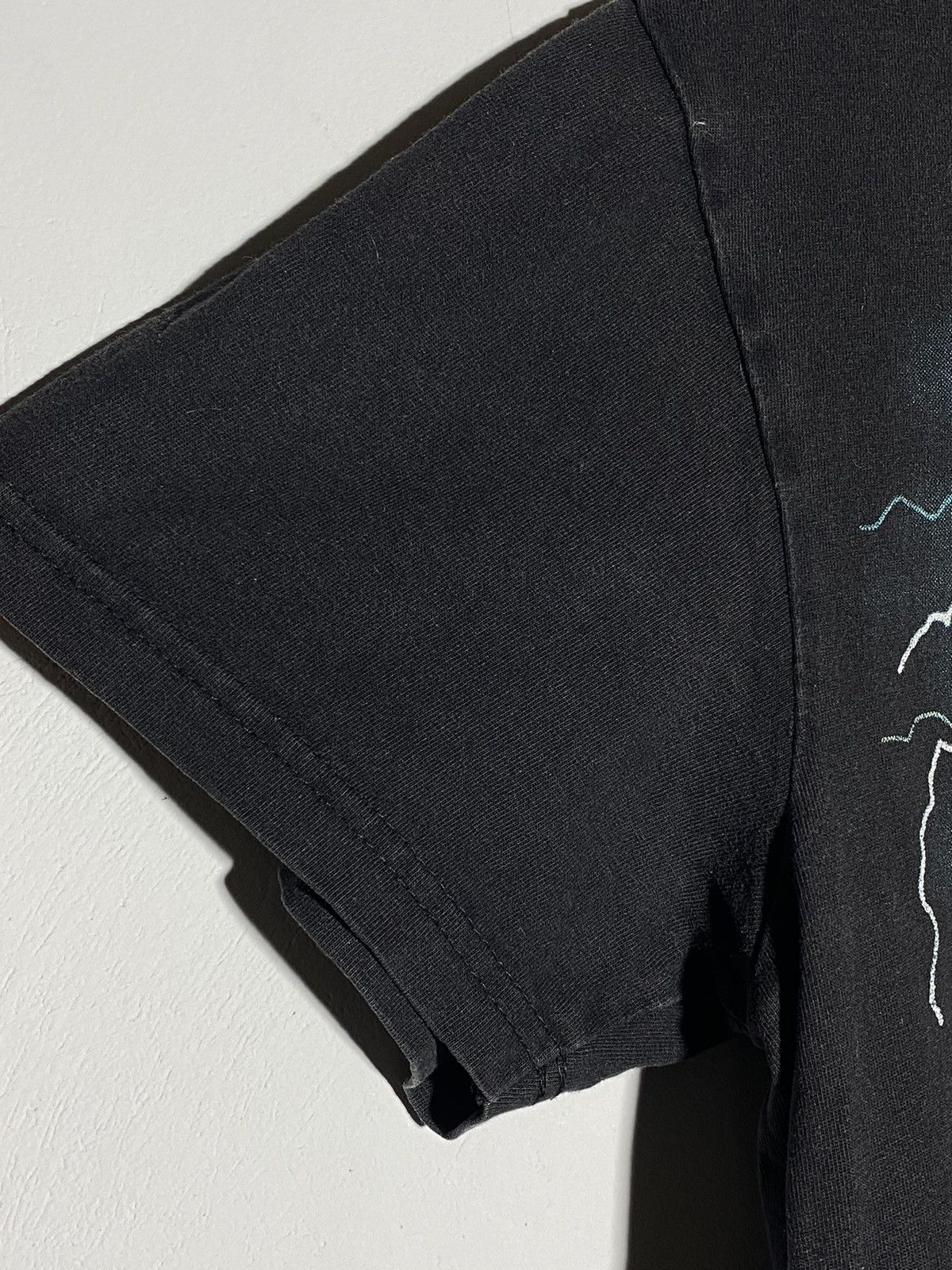 Vintage 00s Korn Rock Band Graphic Print Black T-shirt