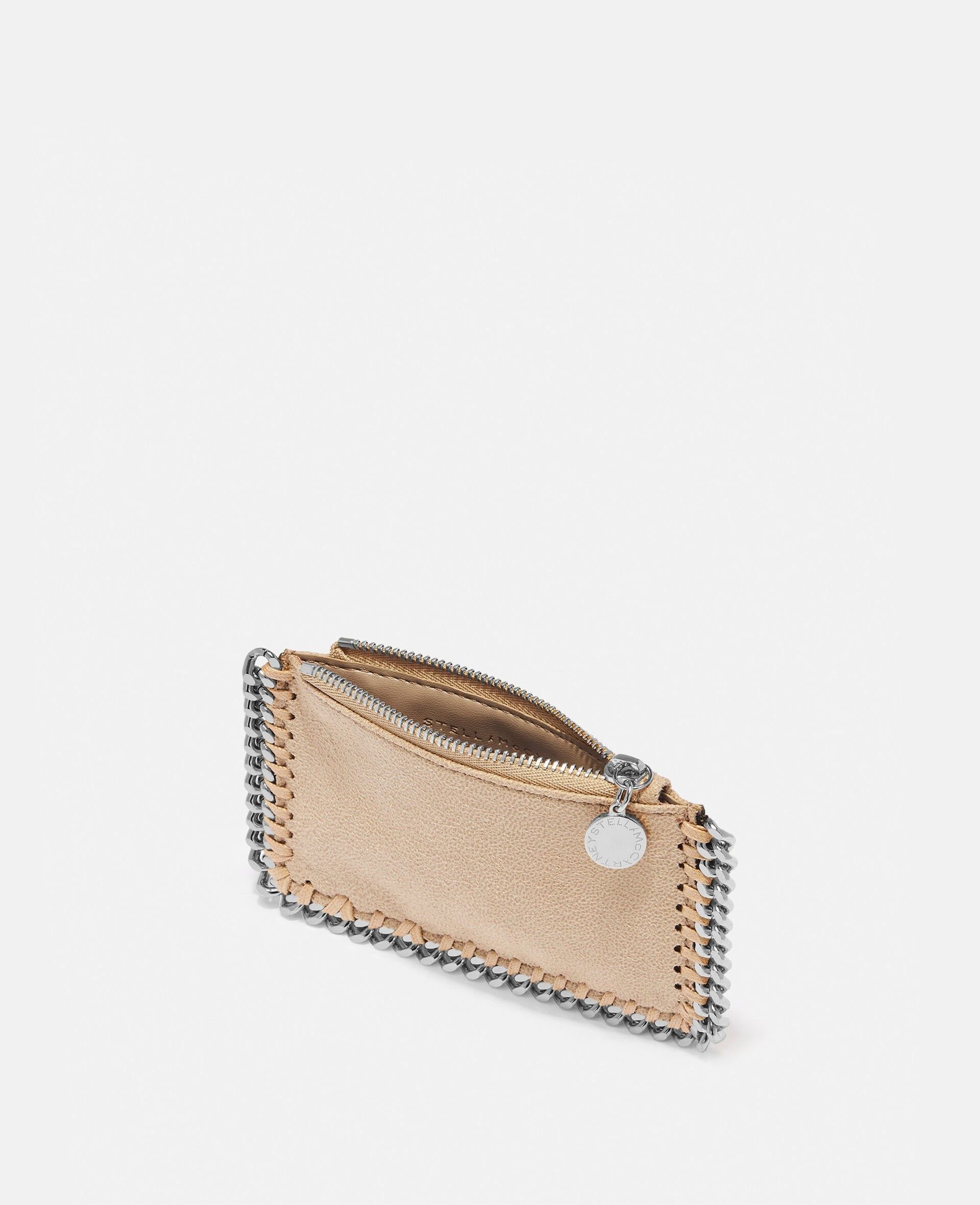 Stella McCartney o1s22i1n1024 Size: OS / Falabella Card Holder in Beige Size ONE SIZE - 4 Thumbnail