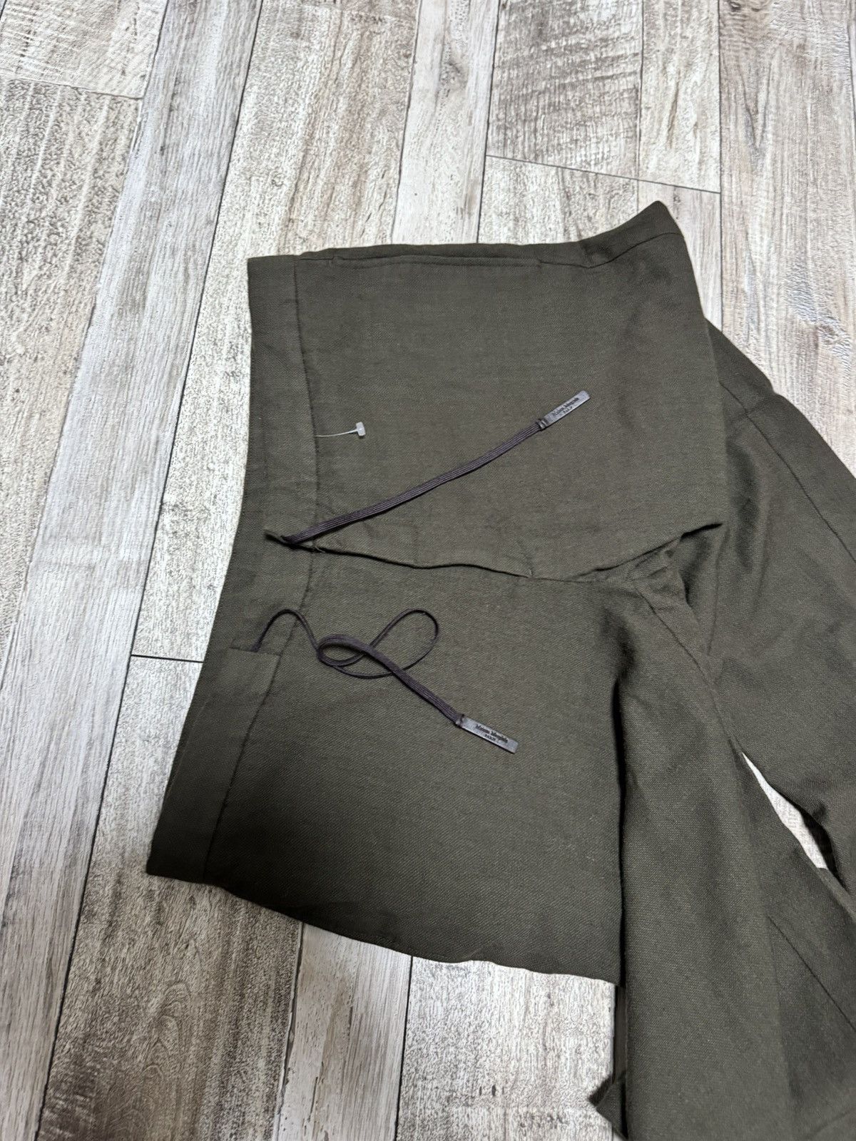 Maison Margiela Maison Margiela SS17 Wool Draw String Pants size 50 Size US 33 - 8 Thumbnail