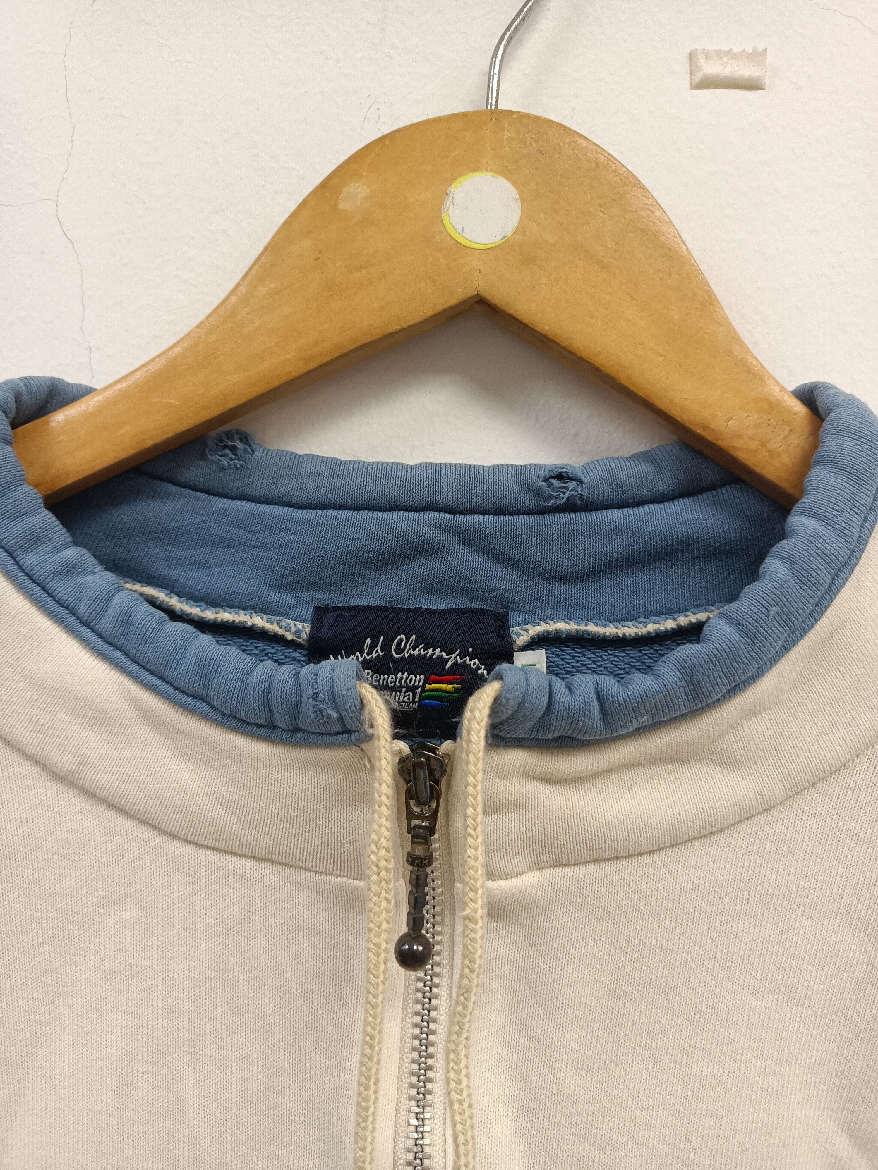 Benetton distressed sweatshirt benetton formula 1 racing team Size US M / EU 48-50 / 2 - 9 Thumbnail