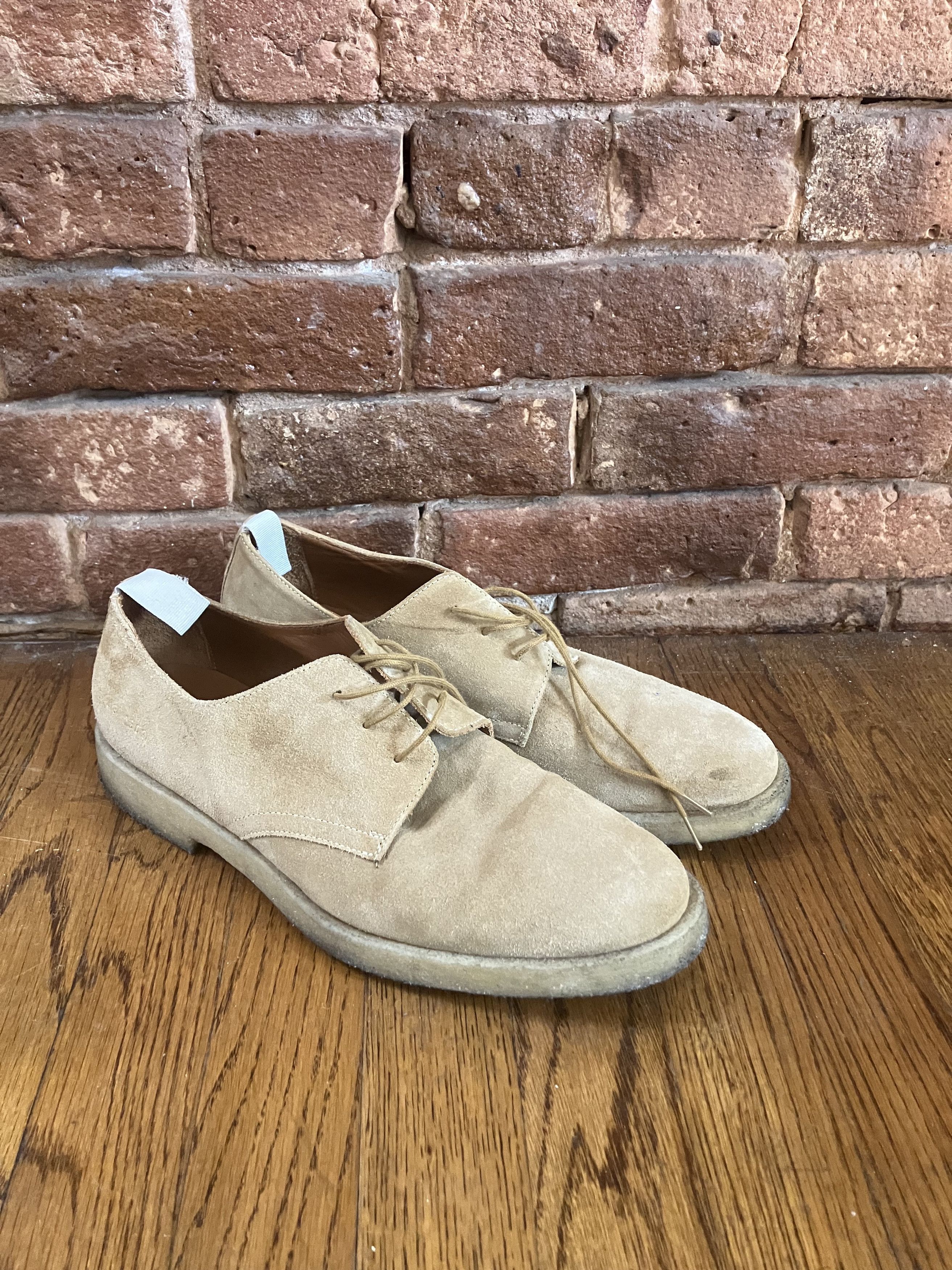 Common Projects Men's Common Projects Tan Suede Oxfords Size 9 Size US 9 / EU 42 - 1 Thumbnail