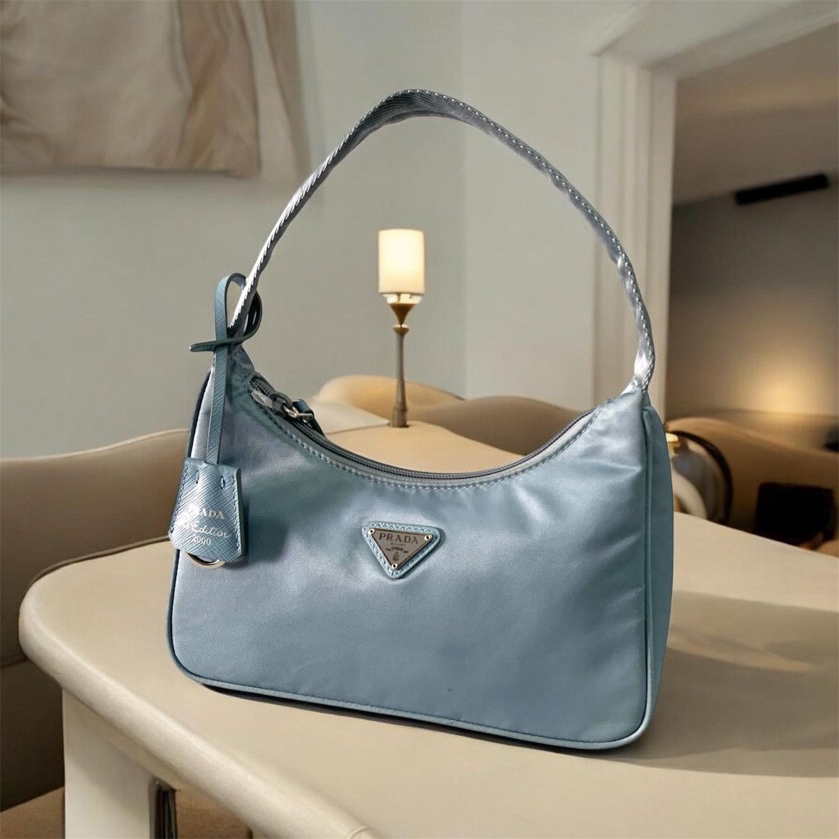 Prada Prada Nylon Pochette Dinner Bag Size ONE SIZE - 1 Thumbnail