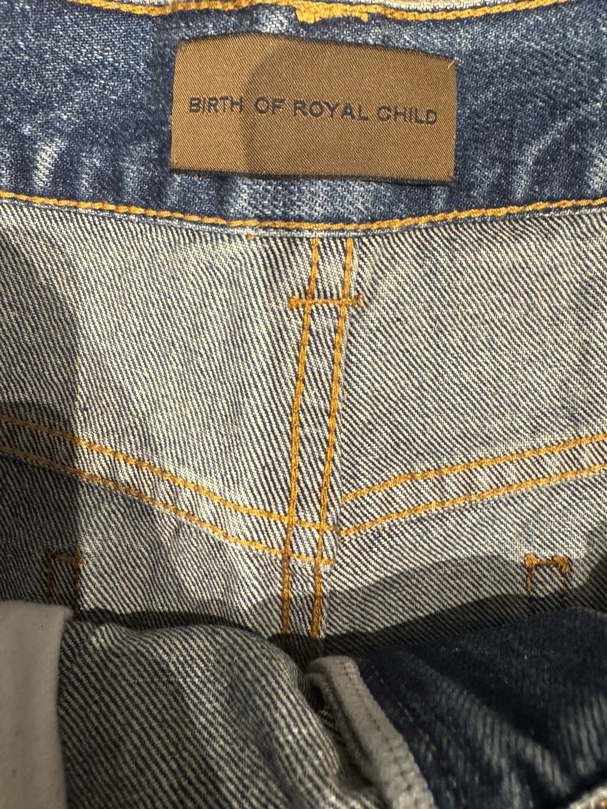 Birth of Royal Child Birth Of Royal Child 20K Swarovski Diamond 3D Printing Jeans Size US 32 / EU 48 - 3 Thumbnail