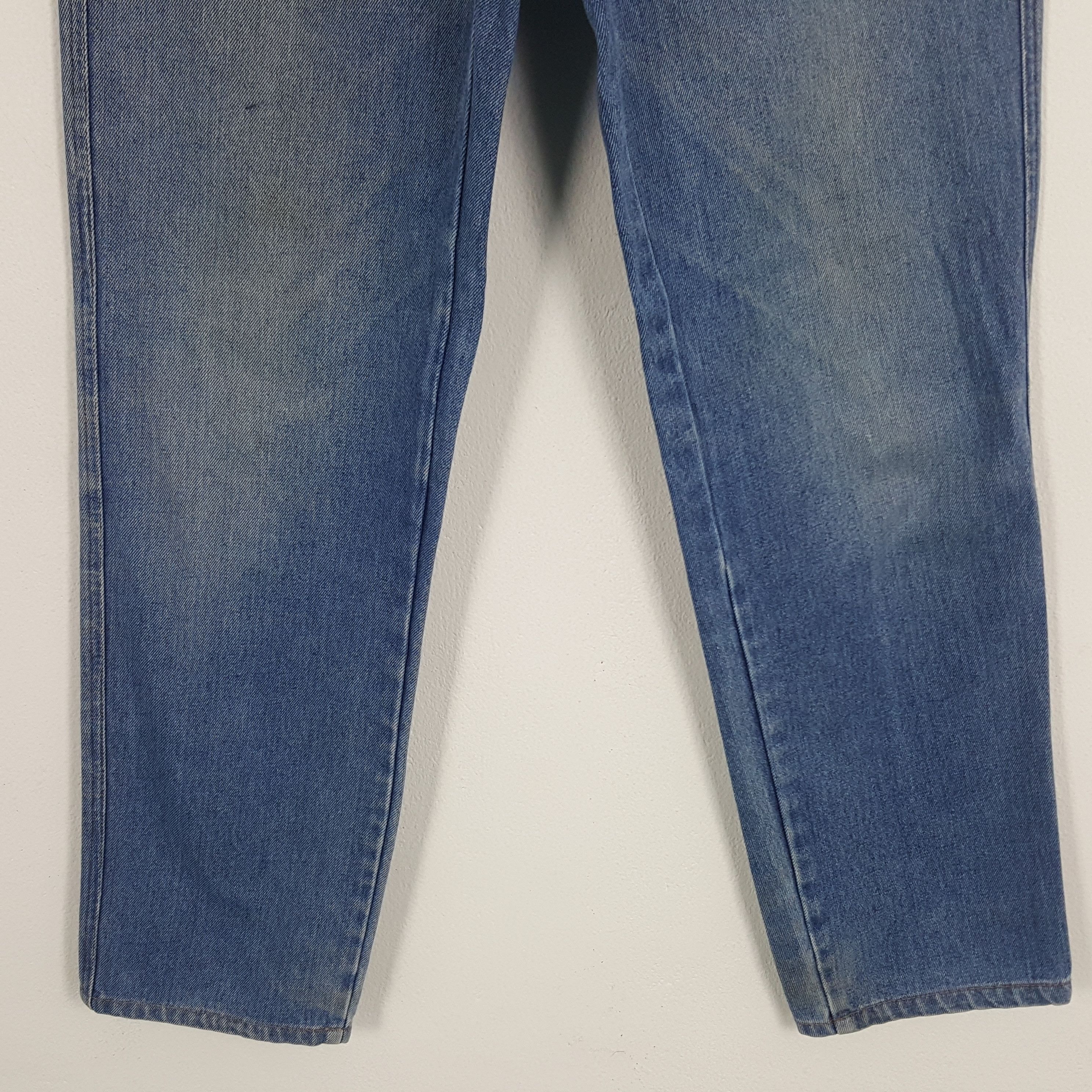 Ferrari × Vintage Vintage Ferrari Magneti Marelli Formula One Denim Jeans Size US 29 - 3 Thumbnail