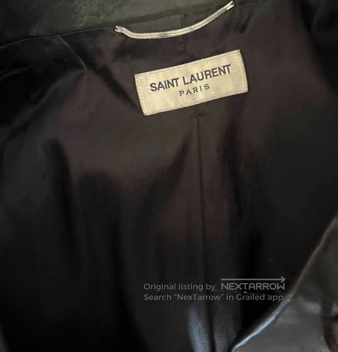 Saint Laurent Paris Saint Laurent Black Leather Motorcycle Jacket. Size US S / EU 44-46 / 1 - 2 Thumbnail