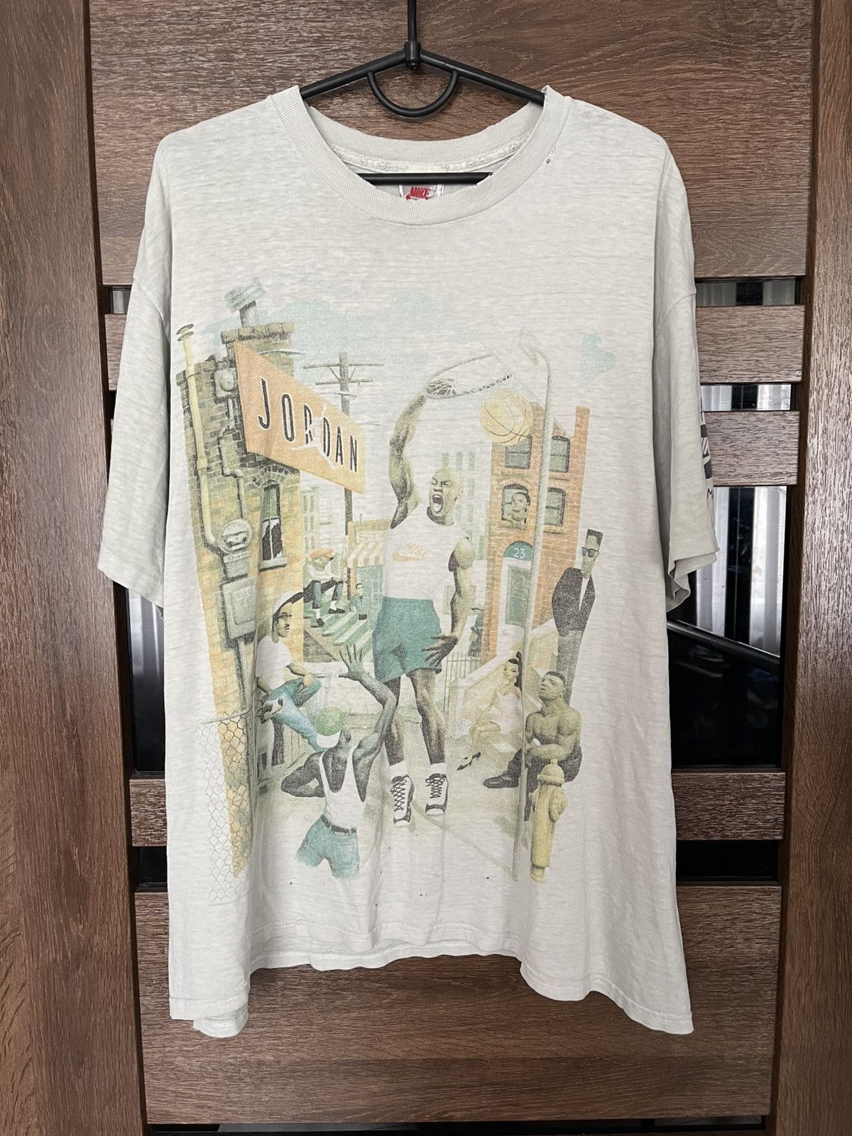 Nike Nike Vintage Hoop Heroes Artwork Mark Ryden T-Shirt Tee 90s Size US M / EU 48-50 / 2 - 2 Thumbnail