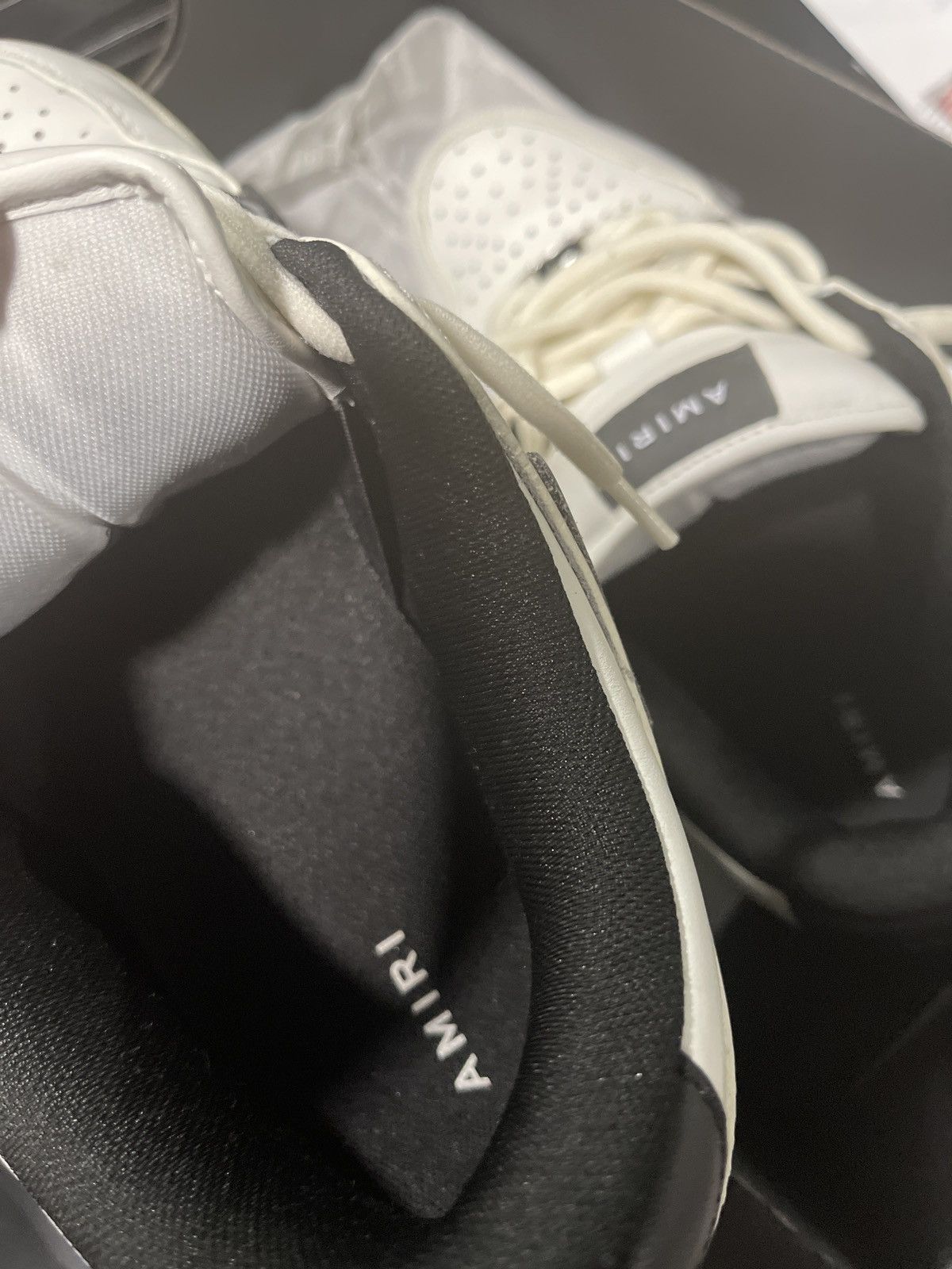 Amiri White and black Amiri skeleton chunky Size US 10 / EU 43 - 8 Thumbnail