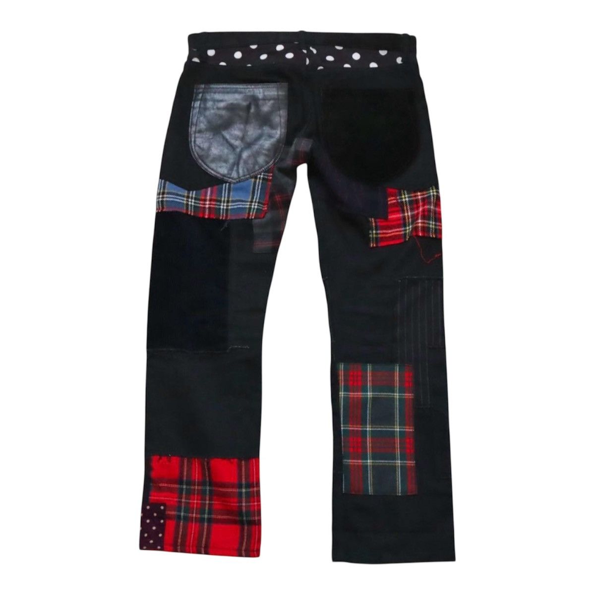 Comme des Garcons Junya Watanabe MAN Comme des Garcons AD2014 Patchwork Denim Size US 32 / EU 48 - 2 Thumbnail