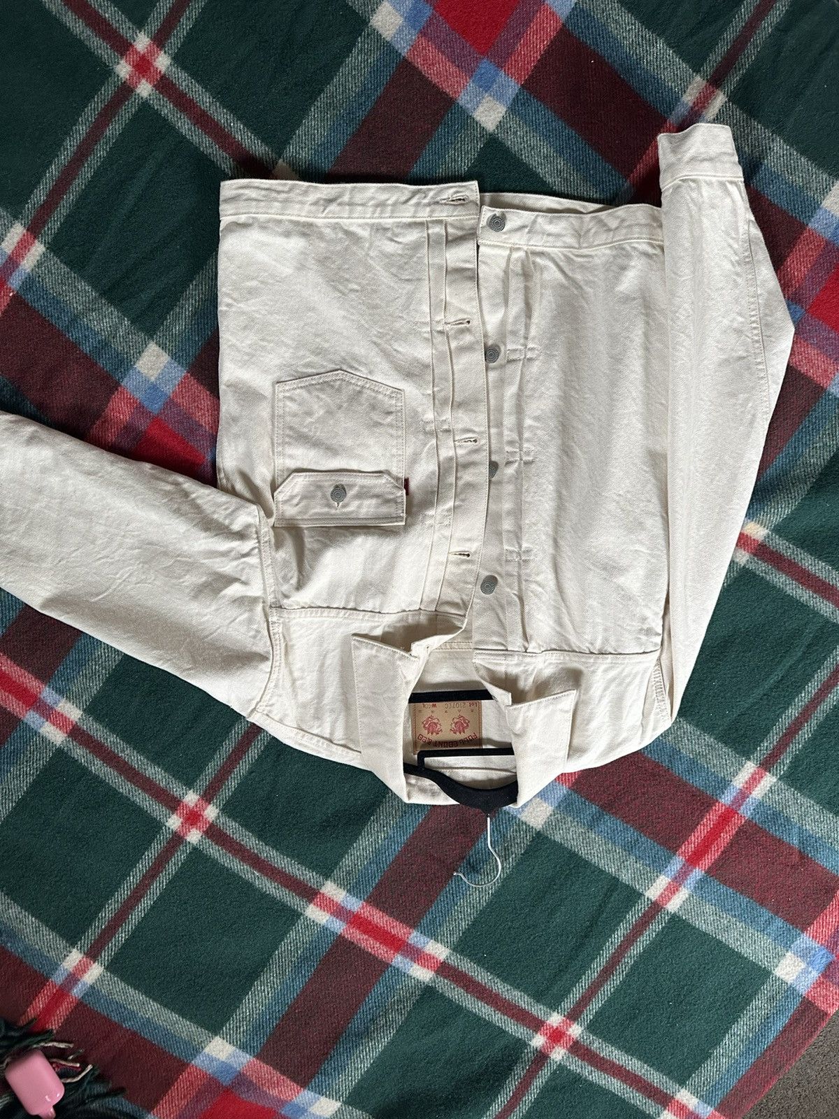 Full Count & Co. Full Count Ecru Type 1 jacket. 2107EC Size US M / EU 48-50 / 2 - 2 Thumbnail