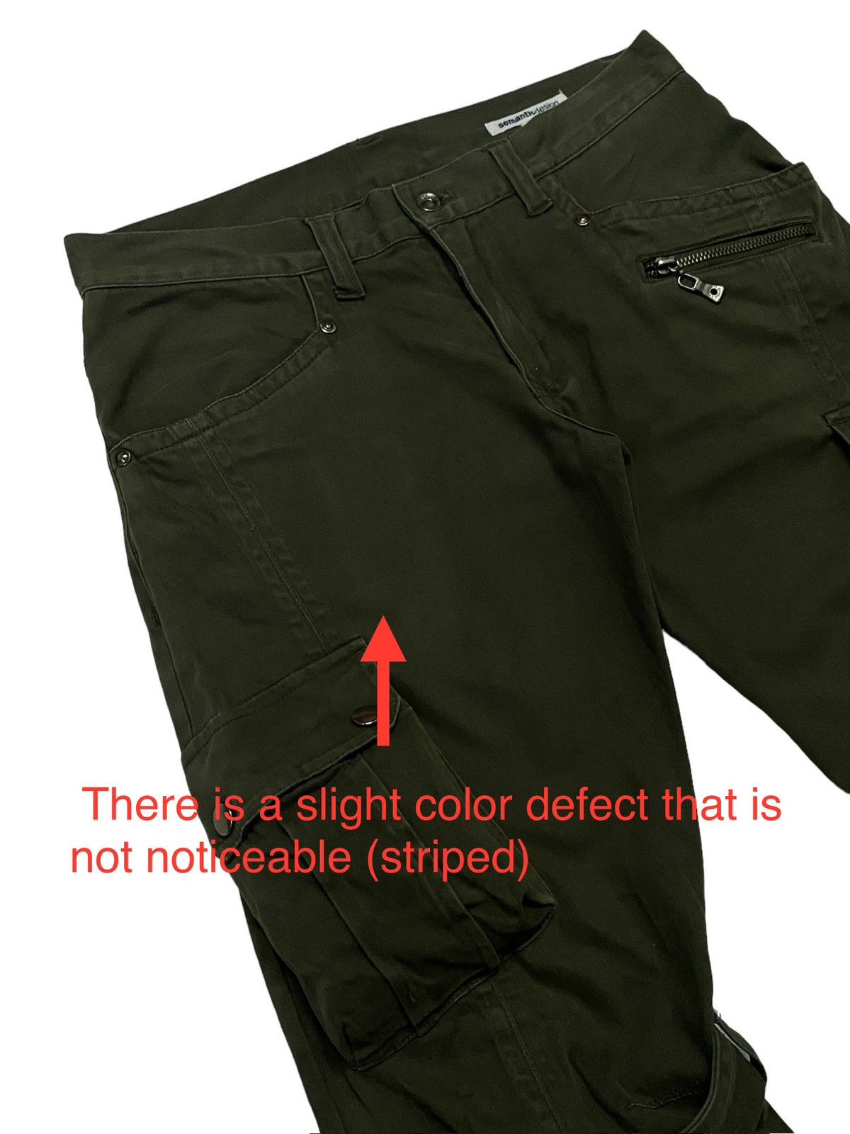 If Six Was Nine Semantic Design Bondage MultiPocket Pants Size US 30 / EU 46 - 15 Thumbnail