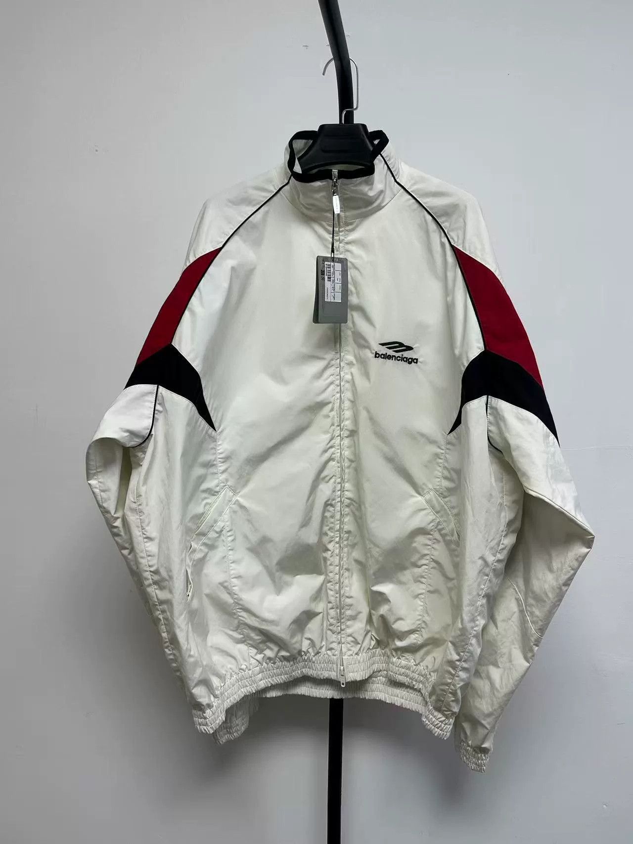 Balenciaga Balenciaga Color-Blocked Zip Long-Sleeve Jacket Size US S / EU 44-46 / 1 - 1 Thumbnail