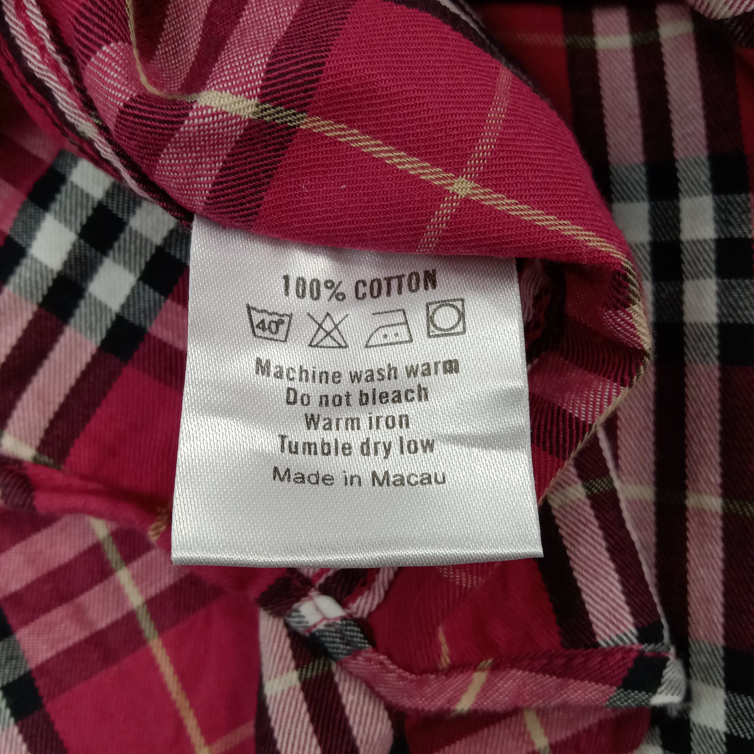 Burberry Burberry Nova Check Button Up Shirt C267N67 Size US L / EU 52-54 / 3 - 6 Thumbnail